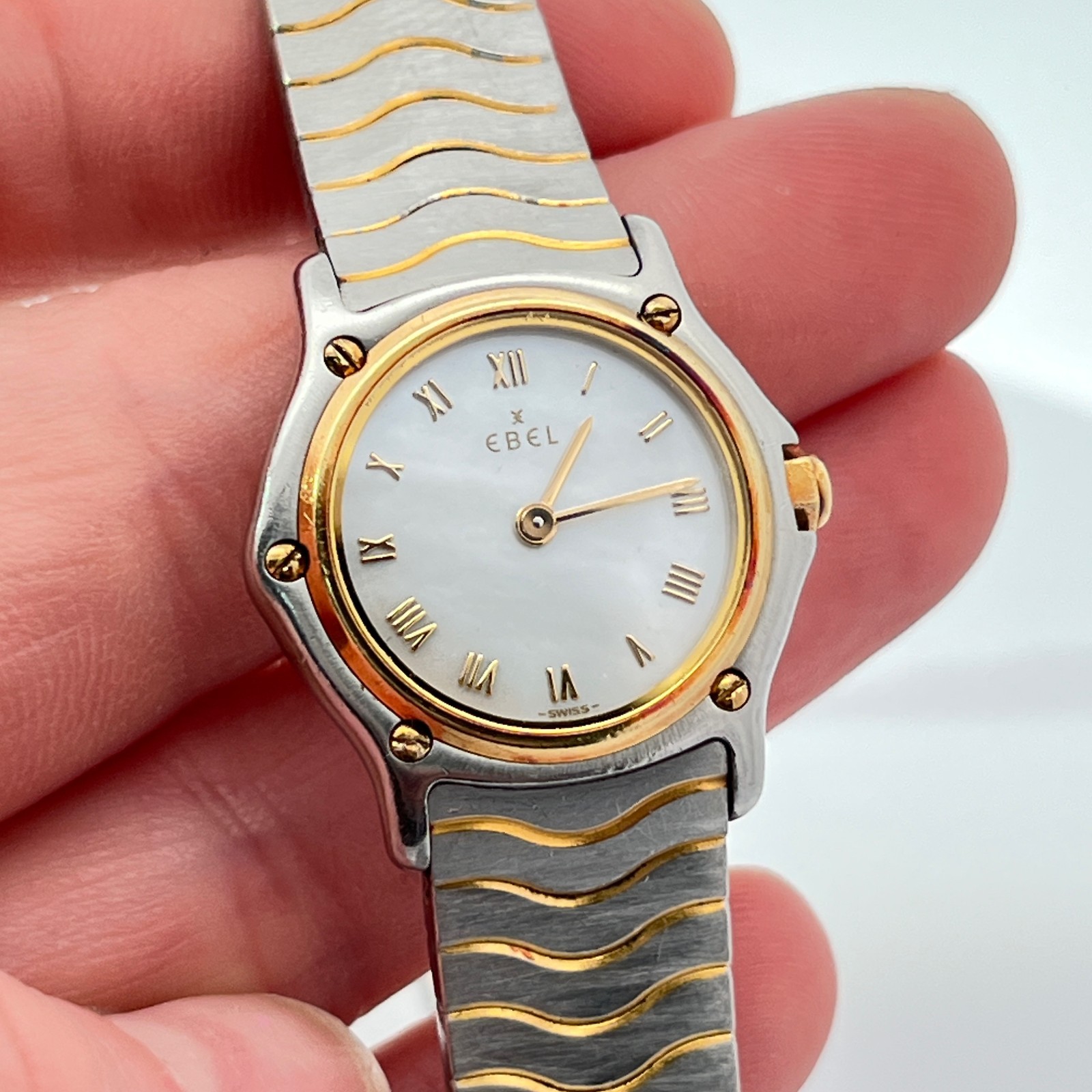 Ebel Sport Classique1990-1999 1057901 18k Gold Bezel