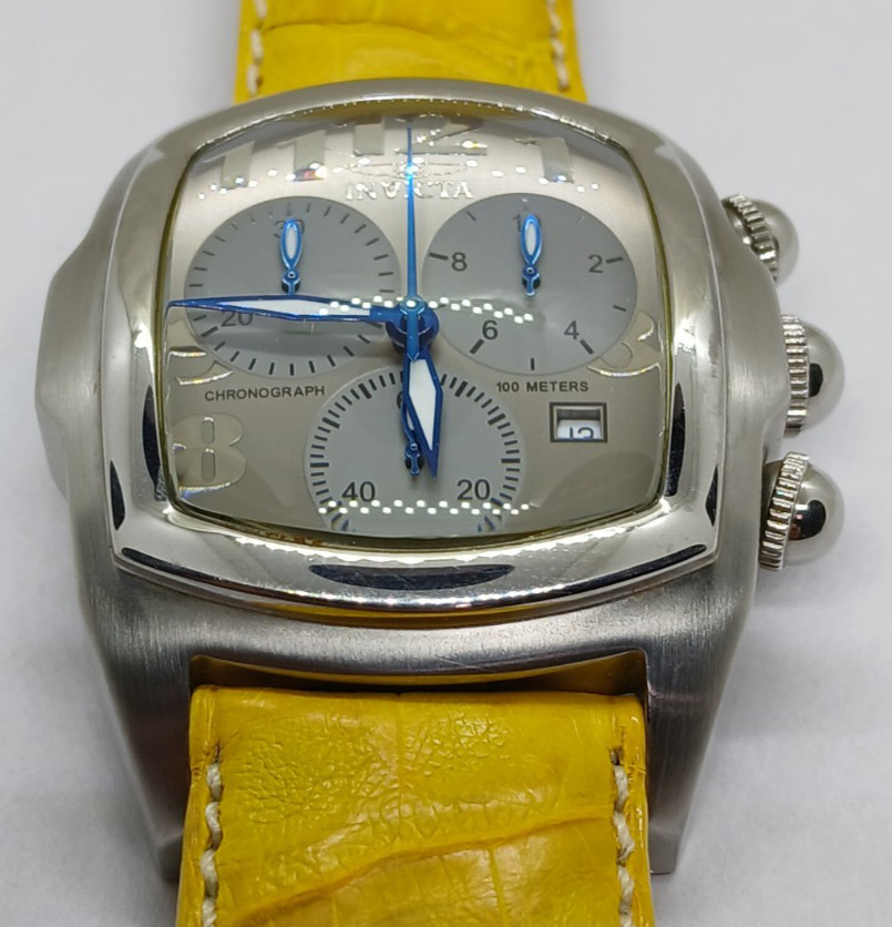 Vntg, Invicta, Lupah Zen, 4542, 46.5 mm, Gray Dial, Men, Read More Below!