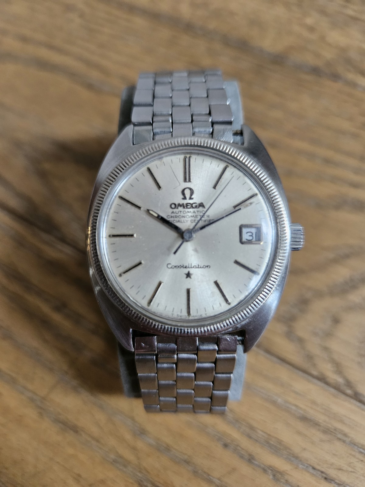 Omega Constellation C-Case 168.027 – 35mm, Original Box