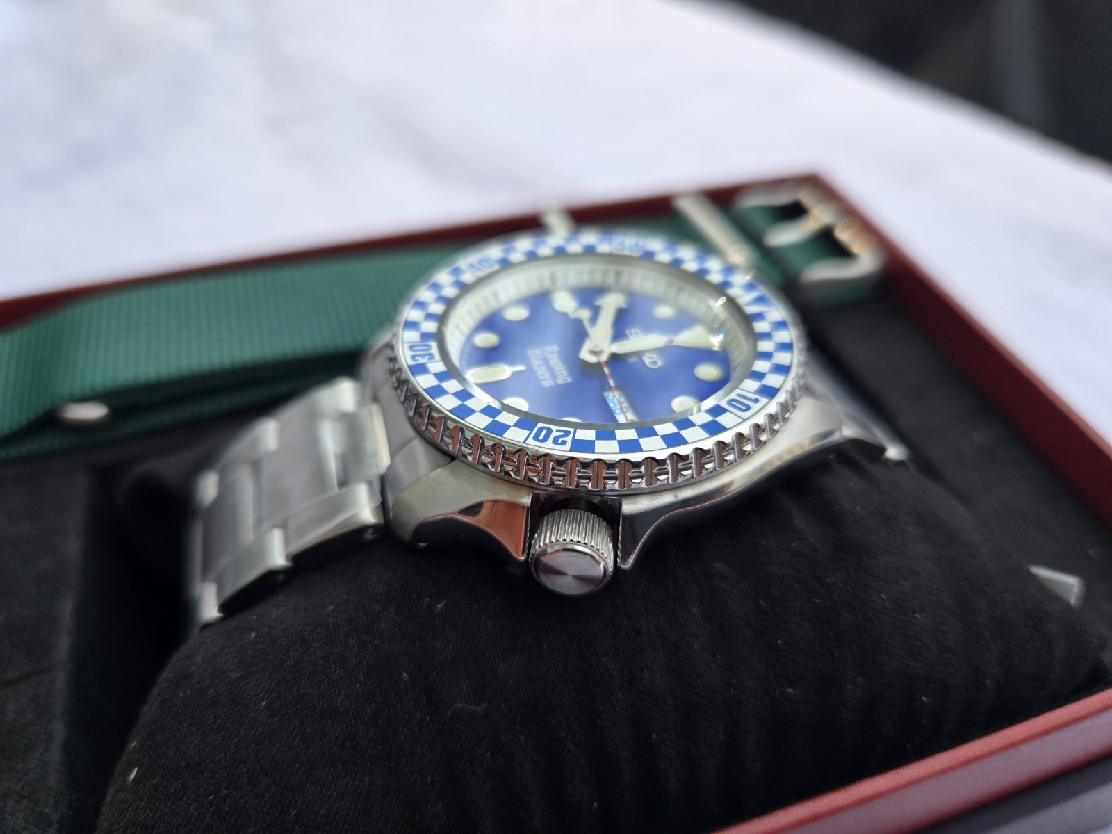 Limited Edition: Seiko 5 X Rowing Blazers X Wind Vintage SRPM19 – Blue 42mm