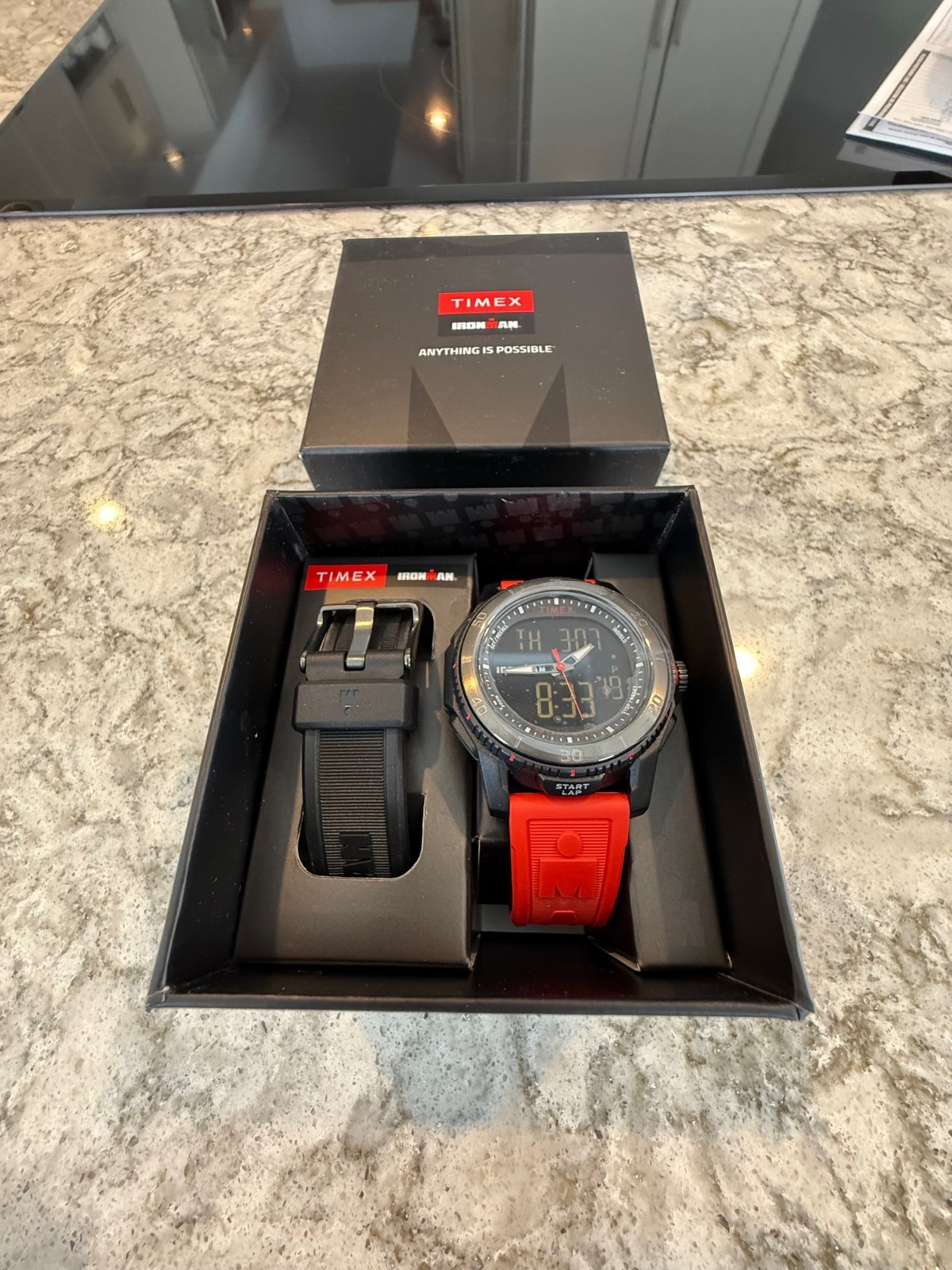Timex Ironman Adrenaline TWG062500 Ana-Digi Resin Watch, 46.5mm (Brand New)