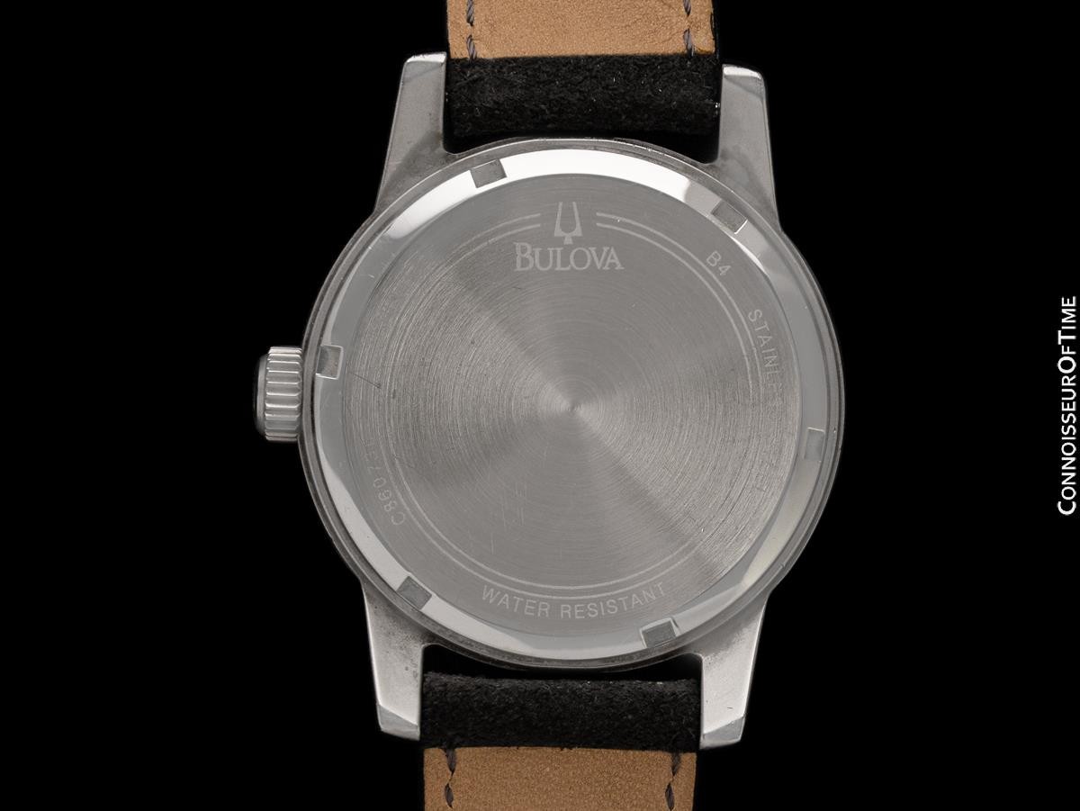 Bulova Hack Field Watch – PERSONALLY OWNED & WORN BY IAN MCDONALD with TWO COAs