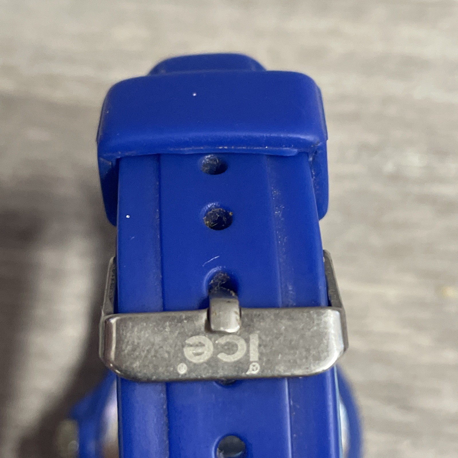 Ice Watch Forever Blue Purple Face Silicone Strap Y2K