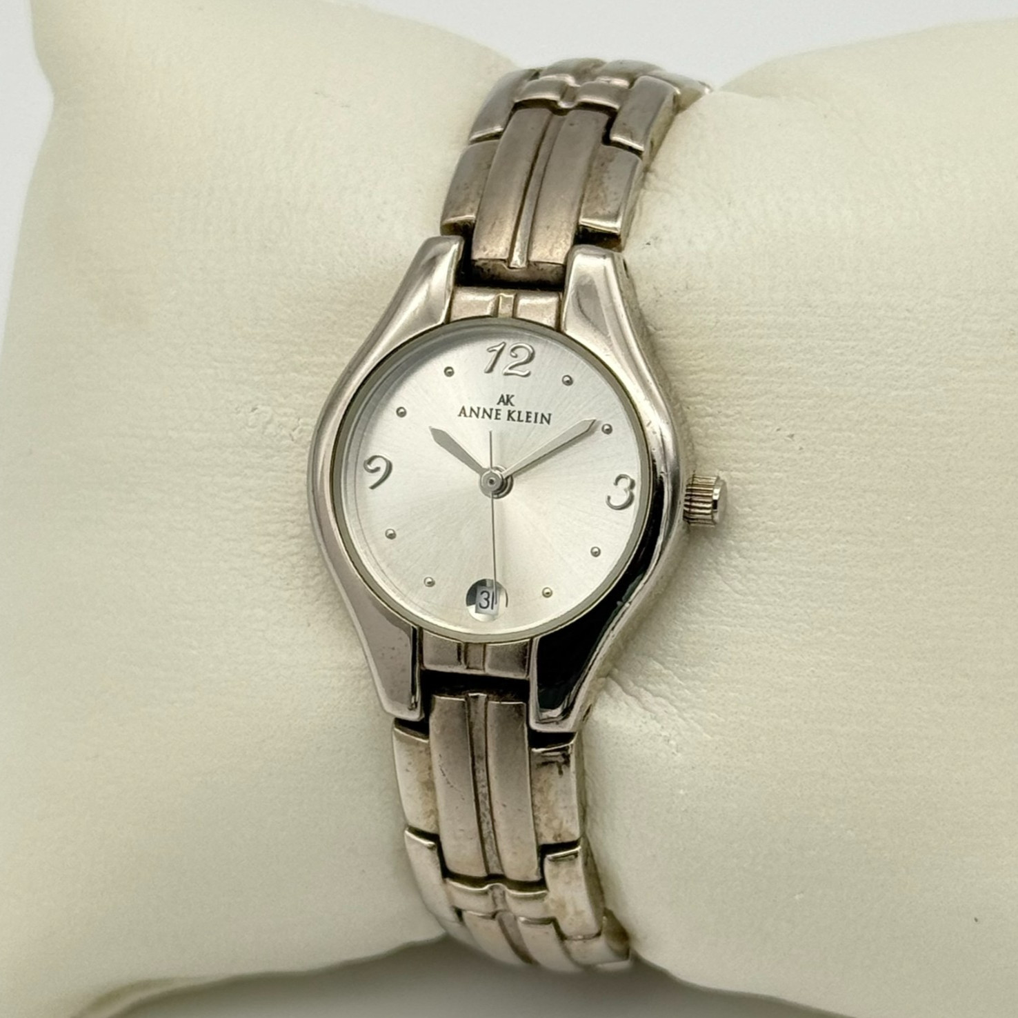 Women’s ANNE KLEIN Silver Classic Steel Bracelet Quartz Watch, 22mm 10/4745