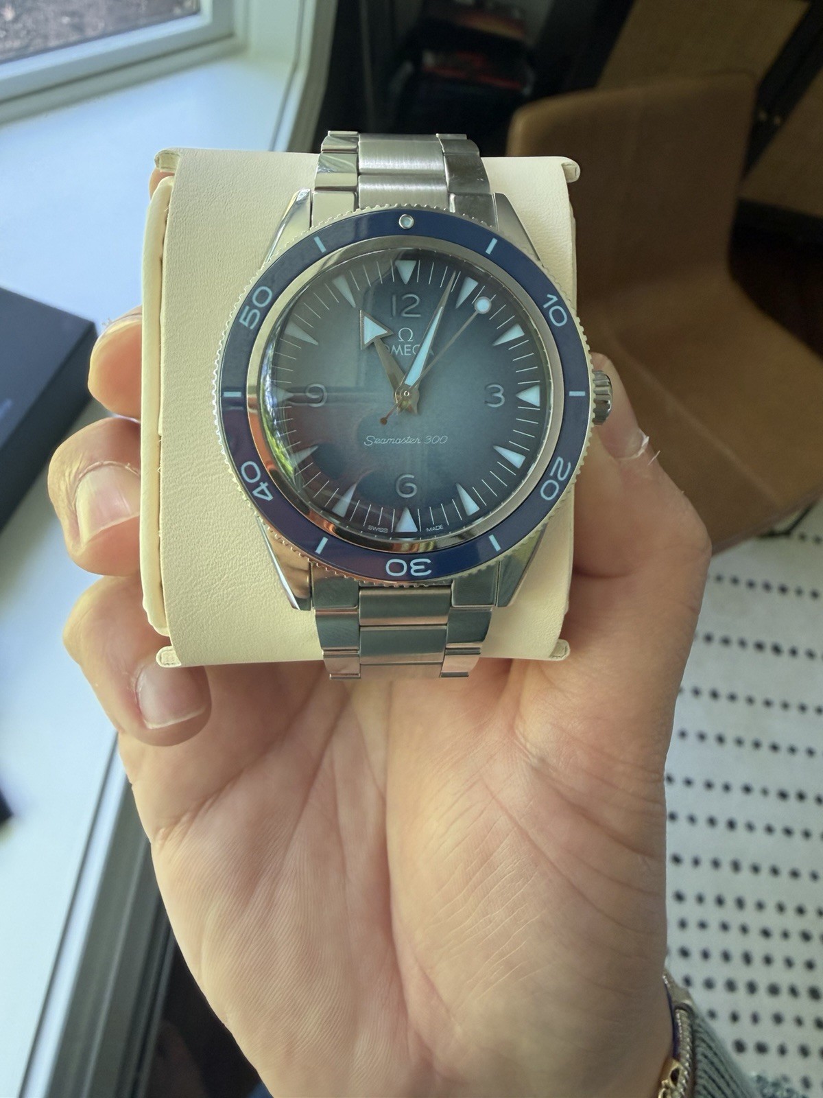 Omega Seamaster 300 Heritage Summer Blue 234.30.41.21.03.002 Watch