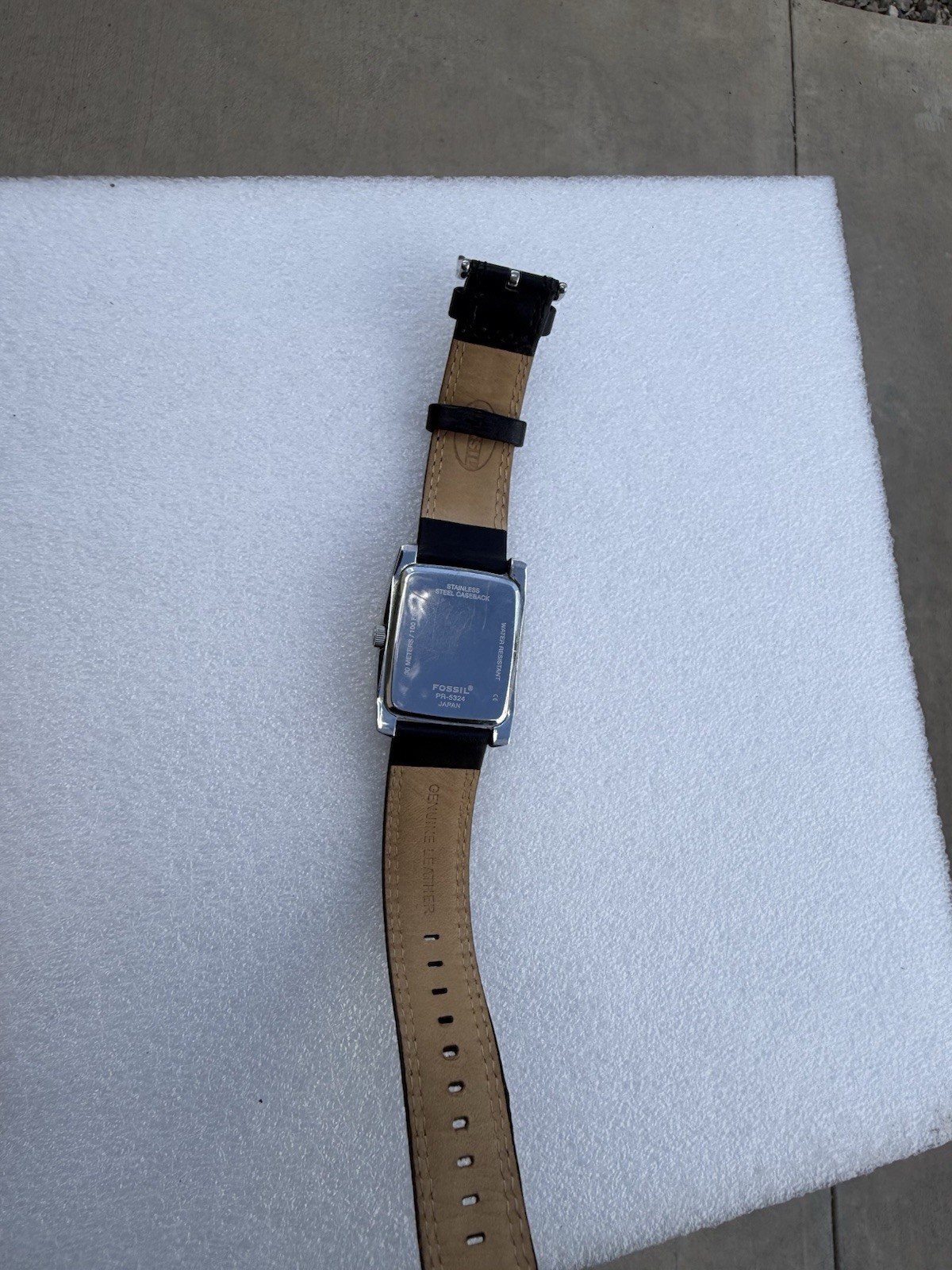 Square Fossils Dress Watch