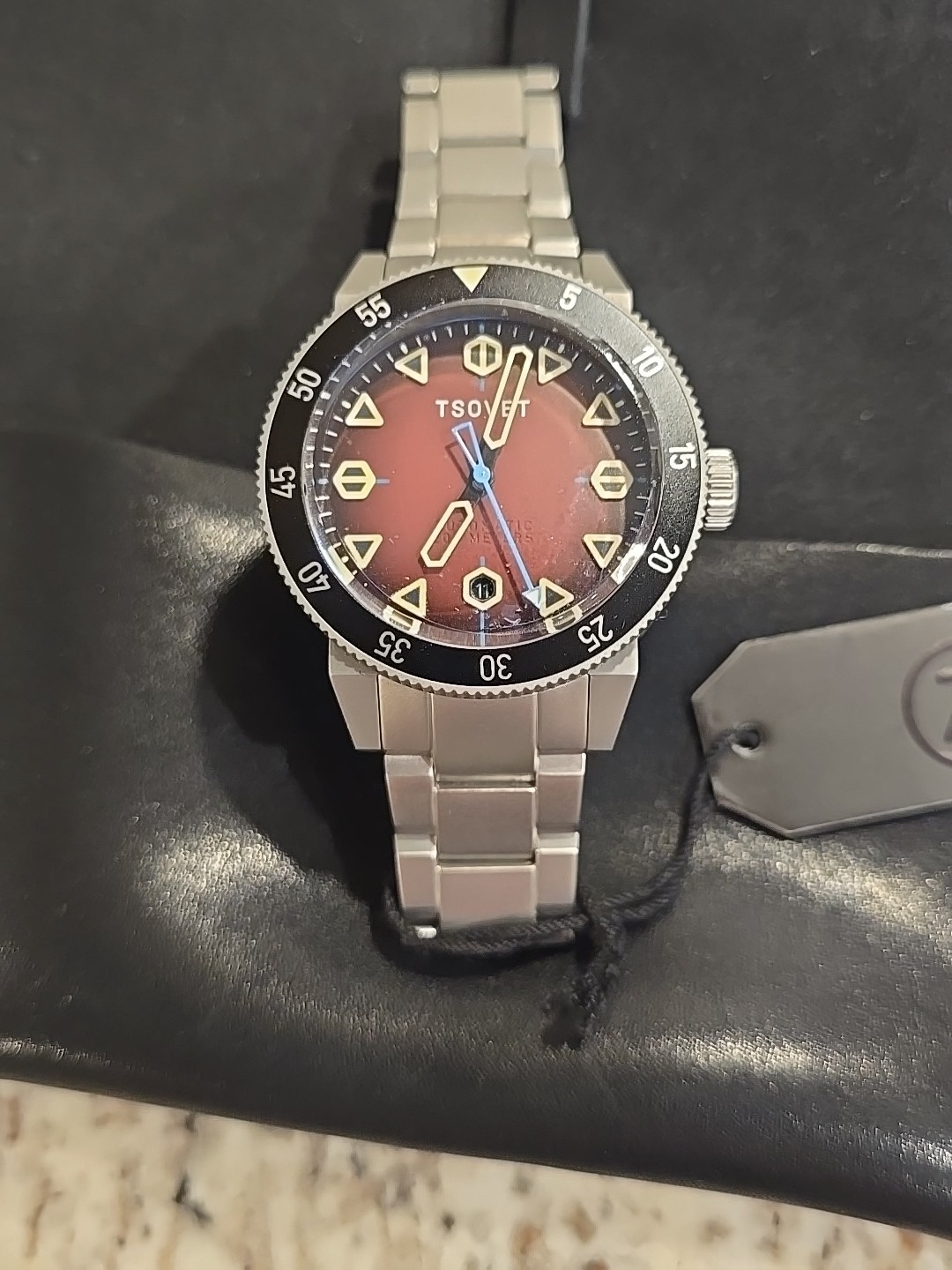 TSOVET JMT-DW42 GLOBAL EXPLORER II Maroon TS-4006-11