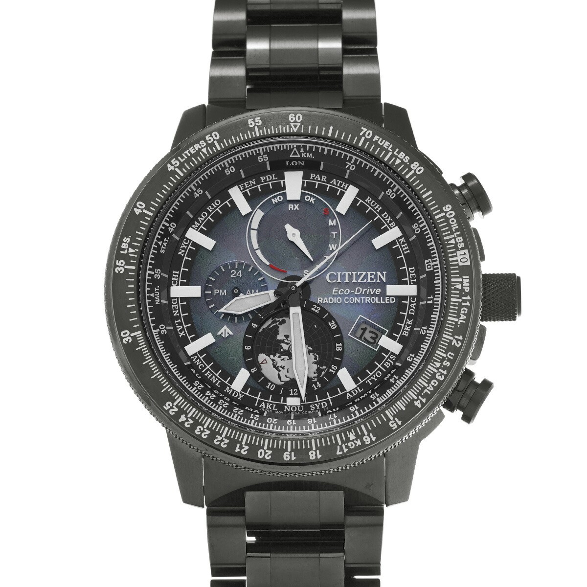 Citizen Promaster Sky Eco-Drive BY3005-56E Multicolor Watch – Used, Japan