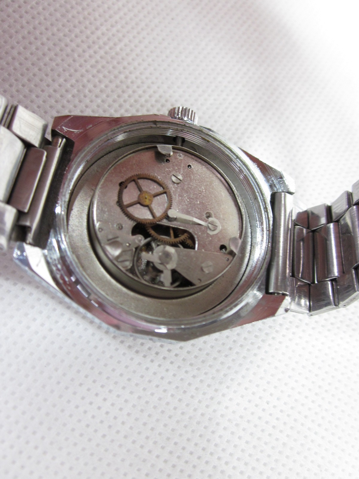 VINTAGE COBRA DATE MECHANICAL MANUAL MENS WRISTWATCH WORKING