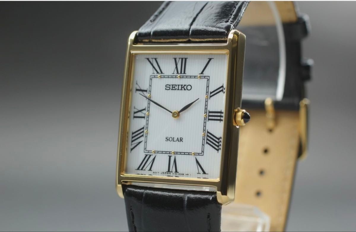 Unused Seiko SUP880 Analog Quartz Black Dial Men’s Watch