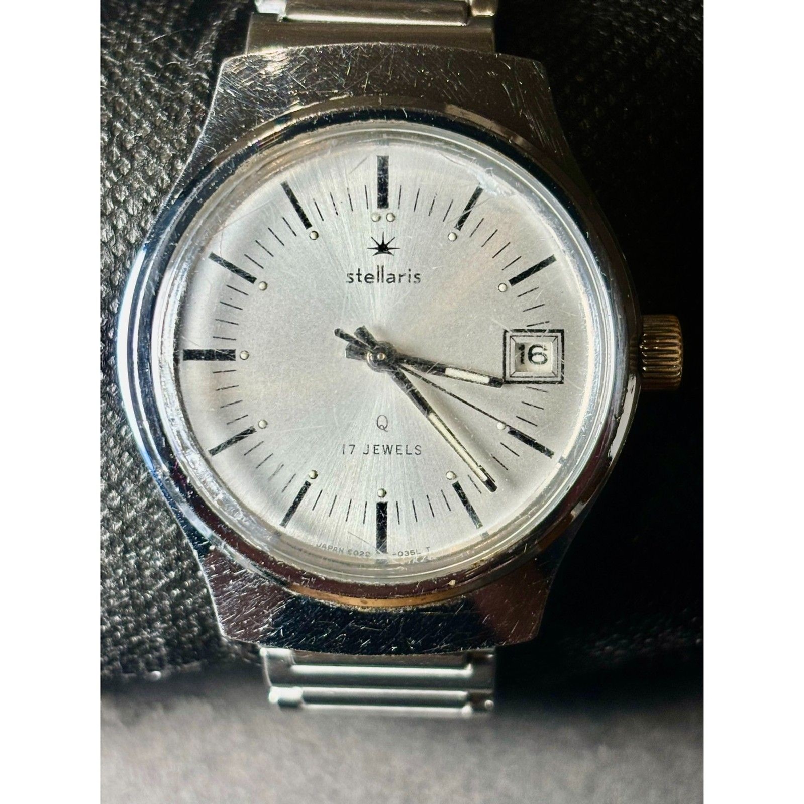 Vintage Stellaris 17 Jewels Mechanical Watch