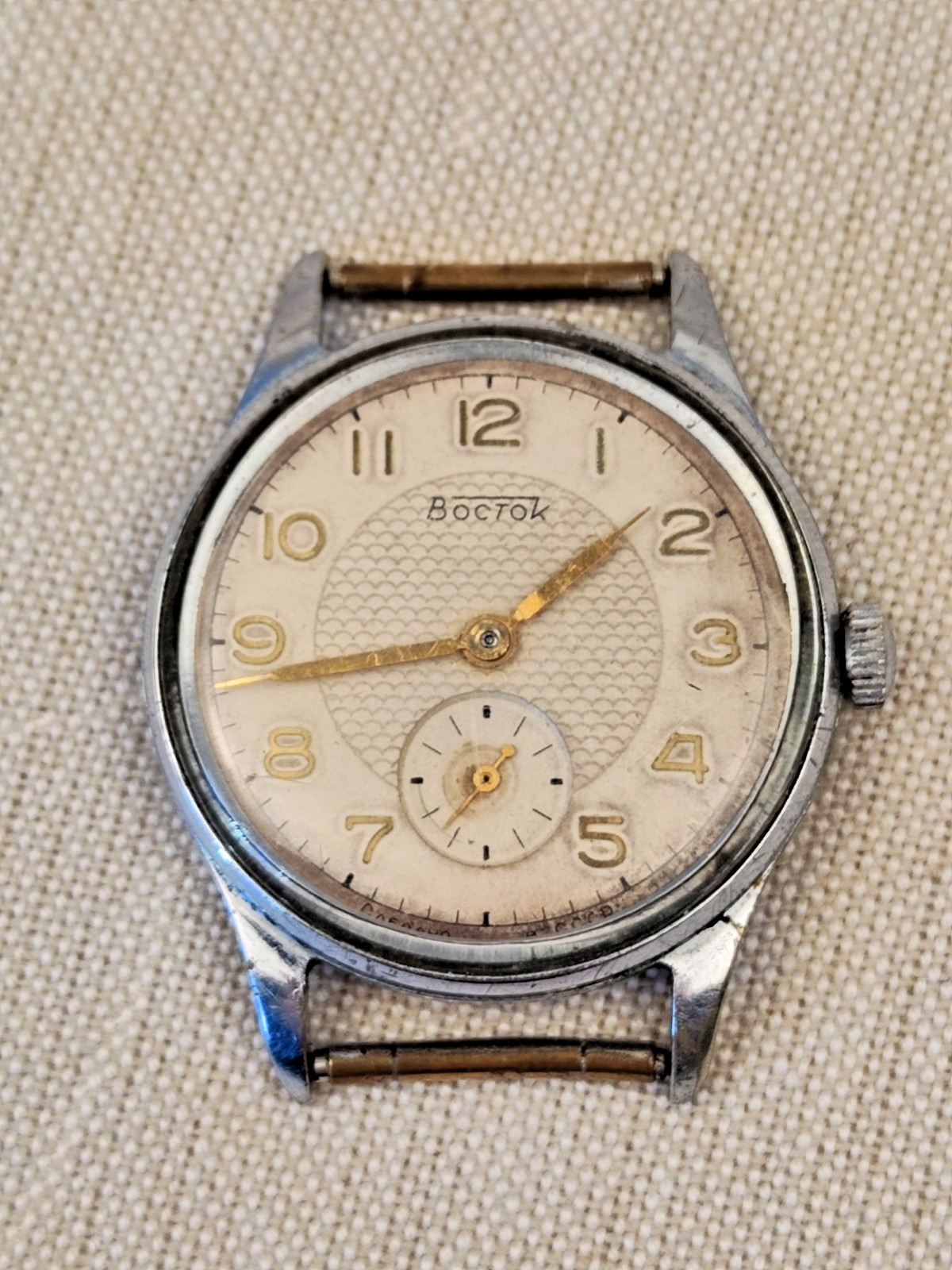 1958 vintage men’s mechanical wristwatch “Vostok-Kama” 2602