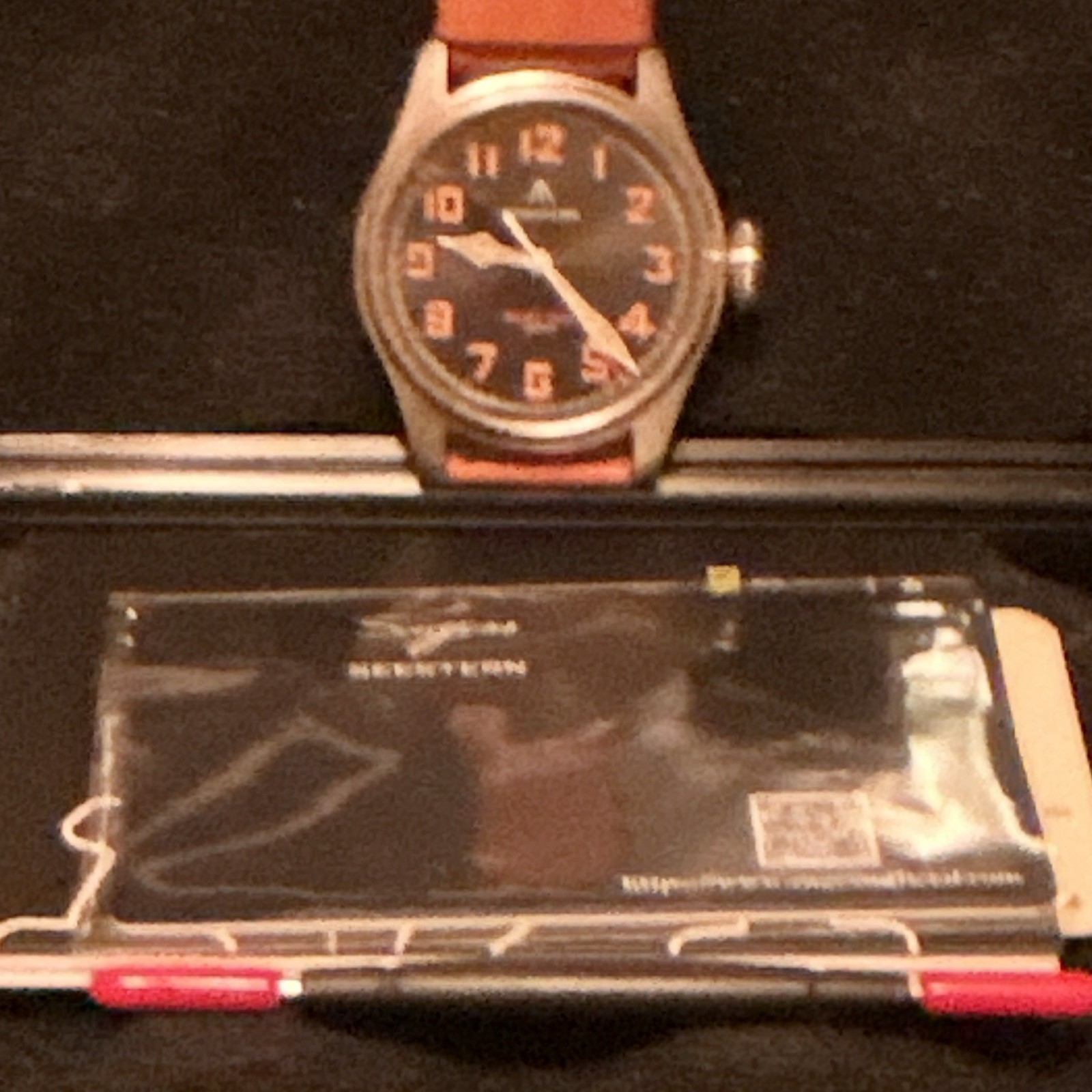 STEELFLIER Pilot 1903 Men’s Automatic 200m Black Dial Brown Leather 39mm