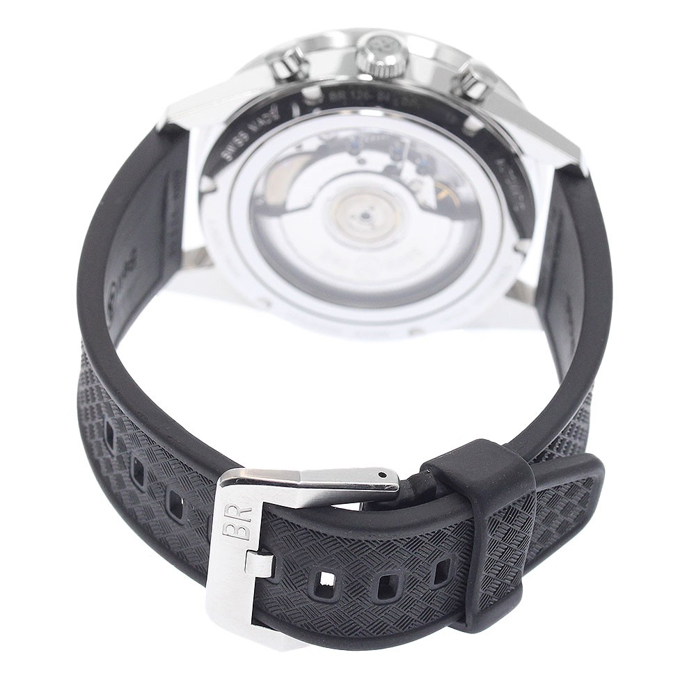 Bell&Ross BR126-94-SP Vintage Officer Black Date Chronograph Automatic G0813