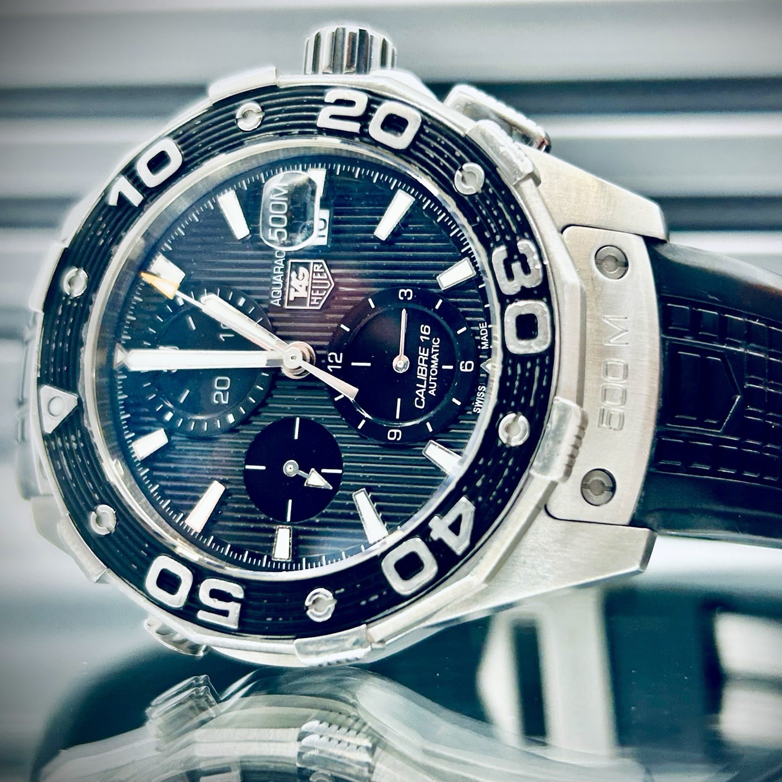 TAG HEUER AQUARACER CAJ2110 Chronograph 500M Calibre 16 Swiss Automatic Watch