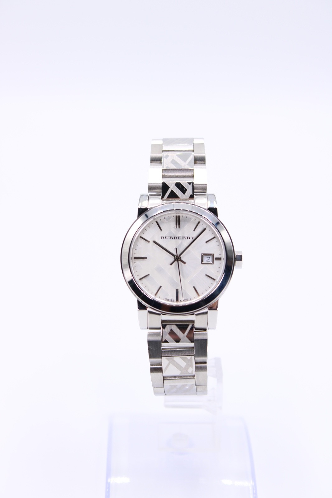 Burberry The City BU9144 Stainless Steel Silver Dial Women’s Watch 34mm