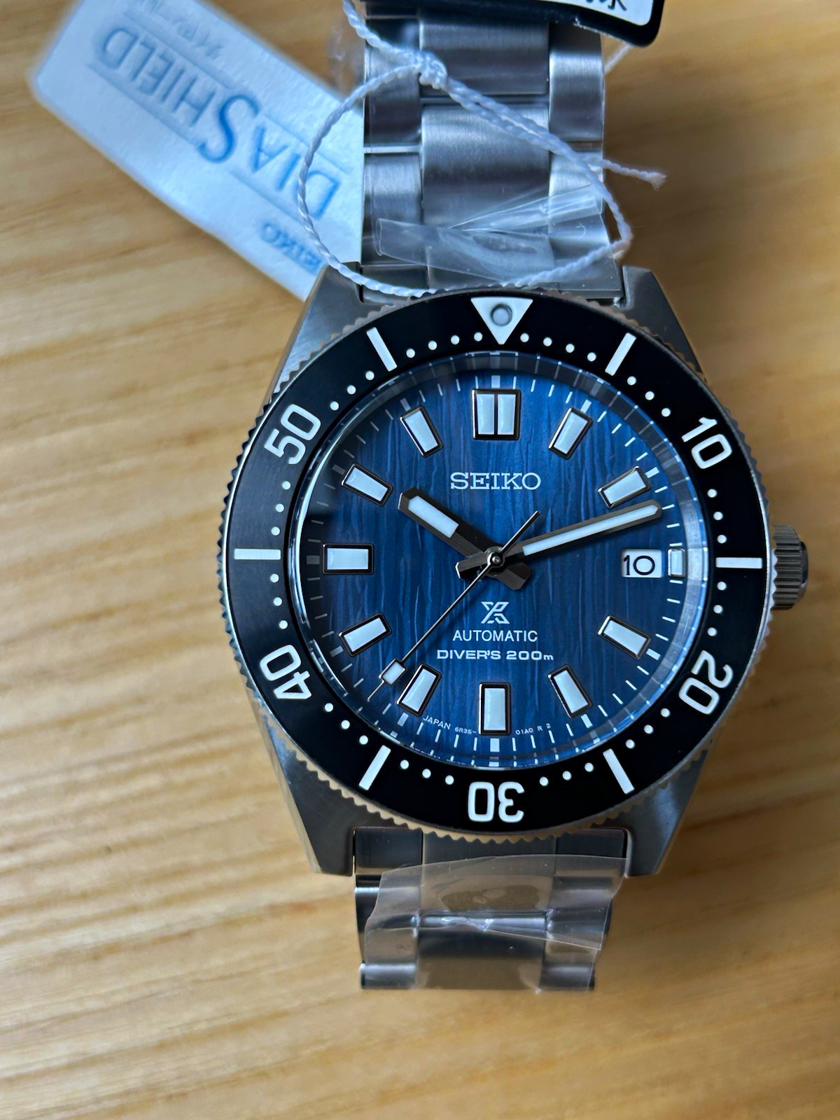 Seiko Special Edition SPB297J1 62MAS Diver Save the Ocean Blue Glacier Full Set