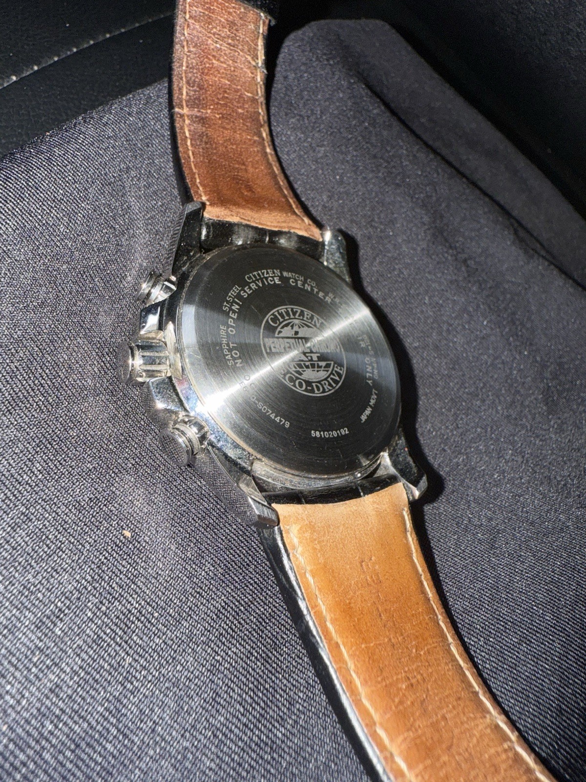 Citizen Men’s Eco-Drive Chrono A-T Alarm Radio Controlled Strap WatchAT4000-02E