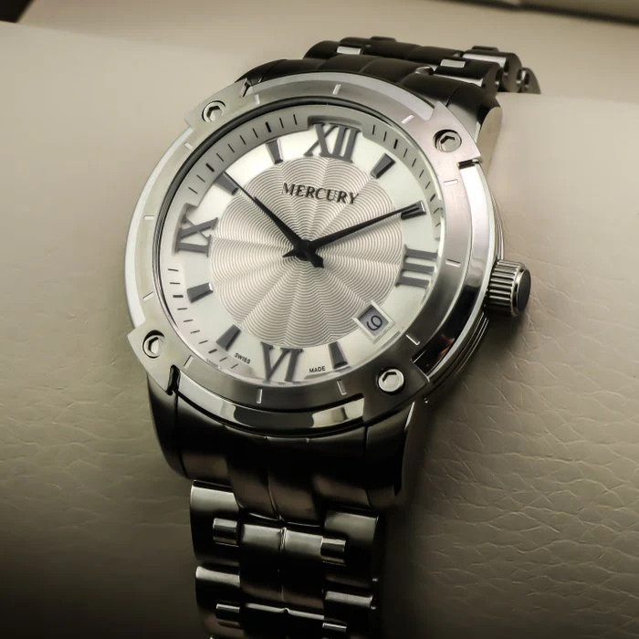 MERCURY – Swiss Watch – ME10240-SS-1 Quartz 38.5mm ME10240 100m (10 ATM, 330