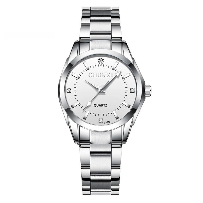 CHENXI 021B Women’s Watch Simple Design Luxury Stainless Steel Women Quartz Wris