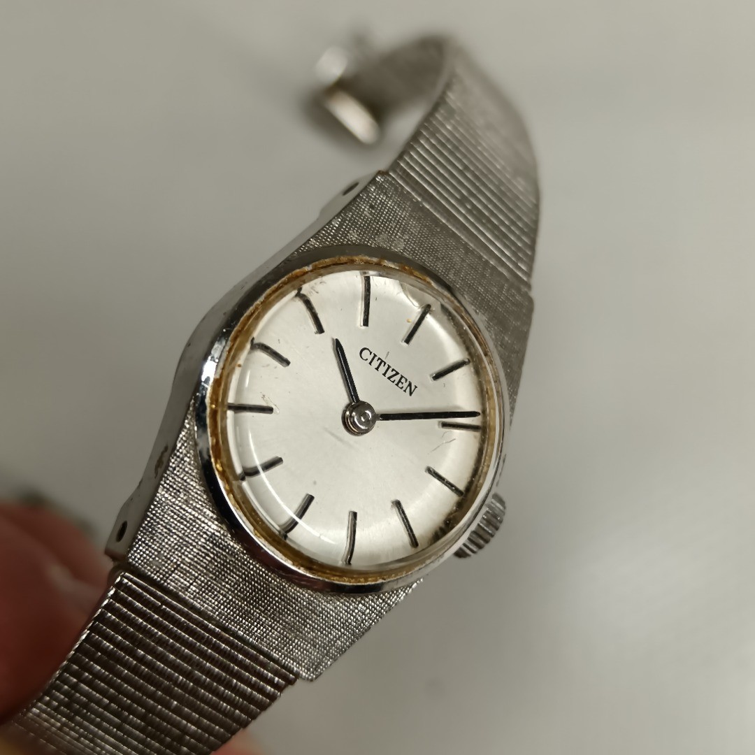 Citizen Wrist Watch Silver Stainless Steel Vintage *Spares/Repairs* | Preloved