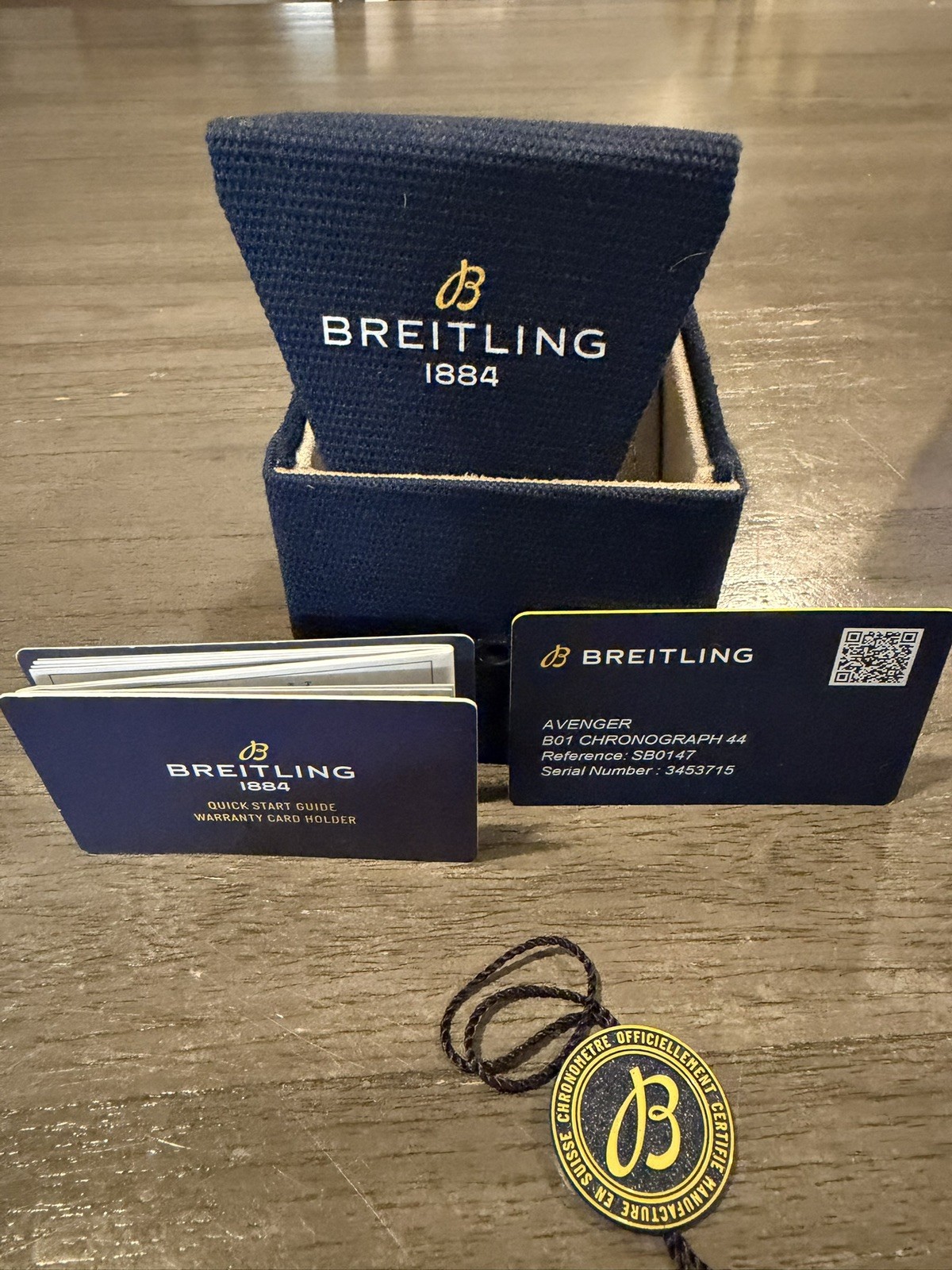 Breitling Avenger B01 Chronograph 44 Night Mission Men’s Watch SB0147101B1X1