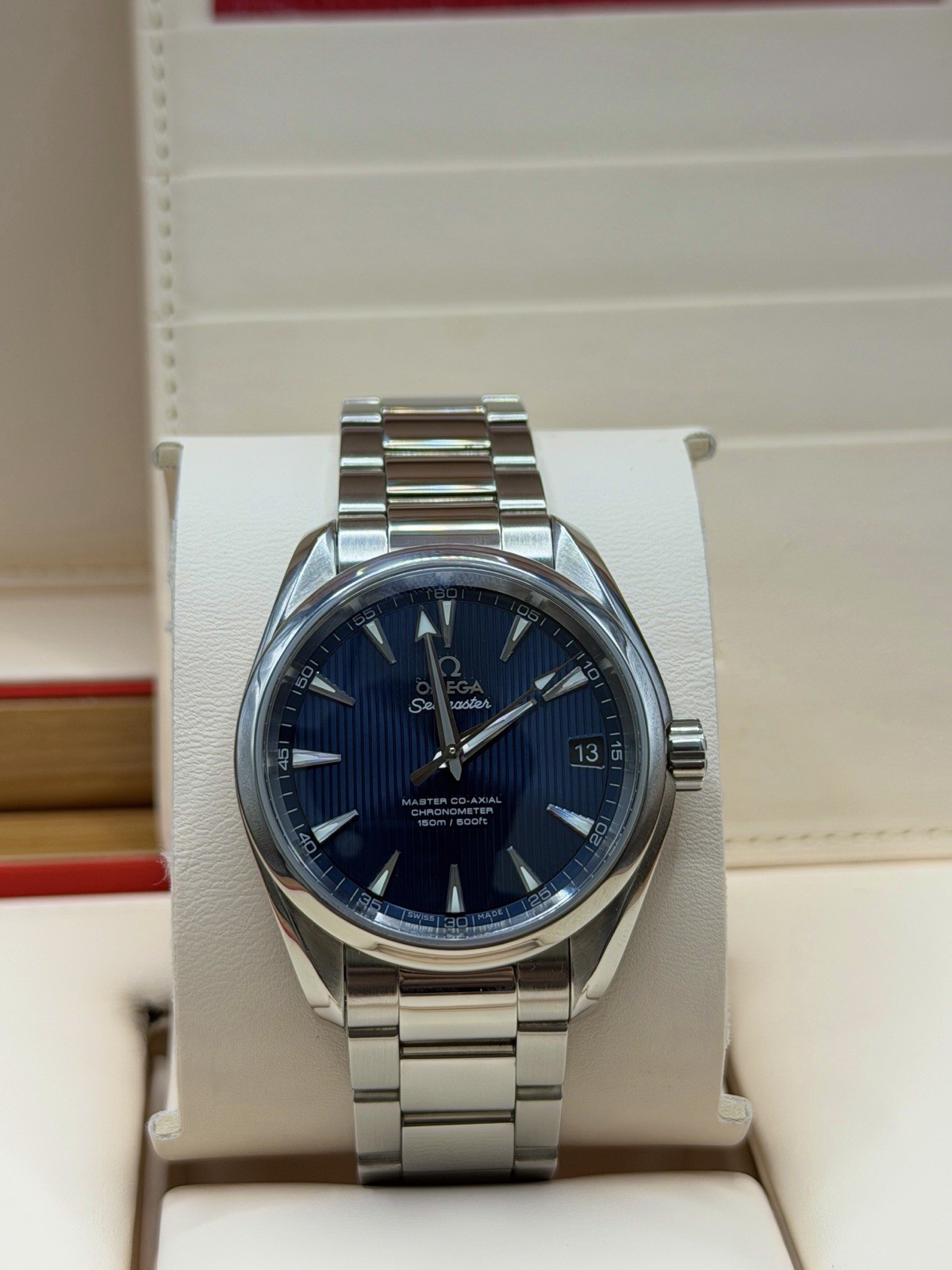 2023 Omega Seamaster Aqua Terra 38mm Blue – Box And Papers- 231.10.39.21.03.002