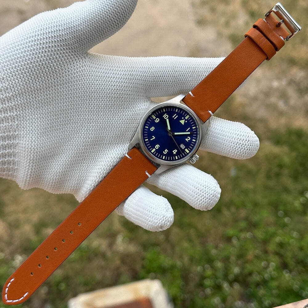 STEELDIVE SD1940 — 39mm Pilot Watch 200m NH35 Automatic Dive Watch