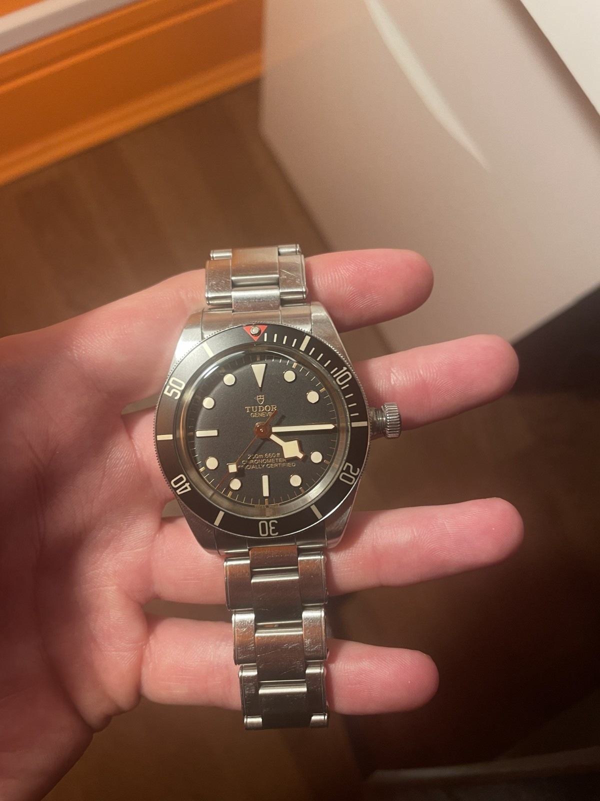 TUDOR Black Bay Men’s Black Watch- Hardly Worn, Contains Extra Bracelet Links