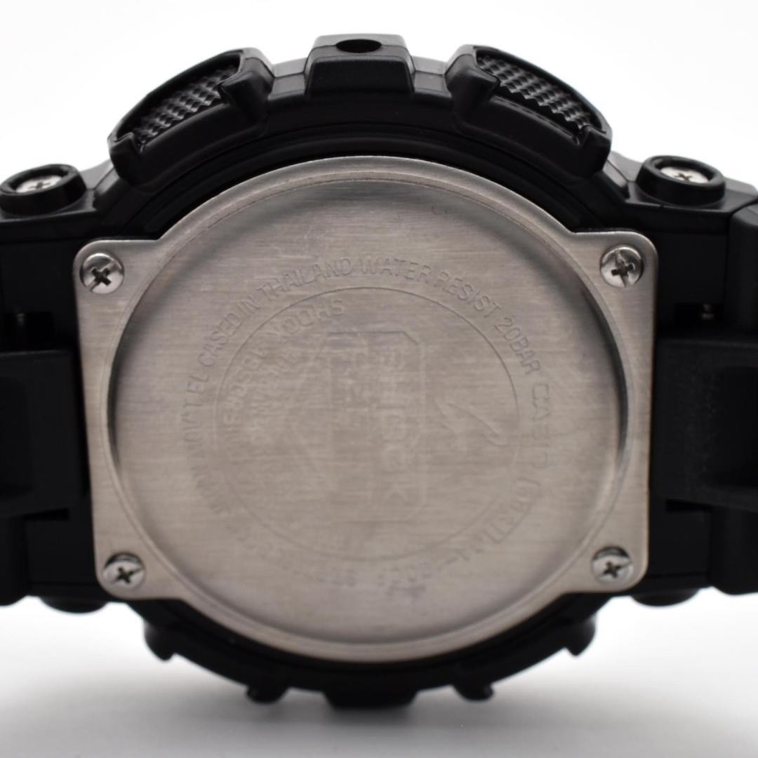 CASIO G-SHOCK GA-100CF Black Gold Camo Watch Used