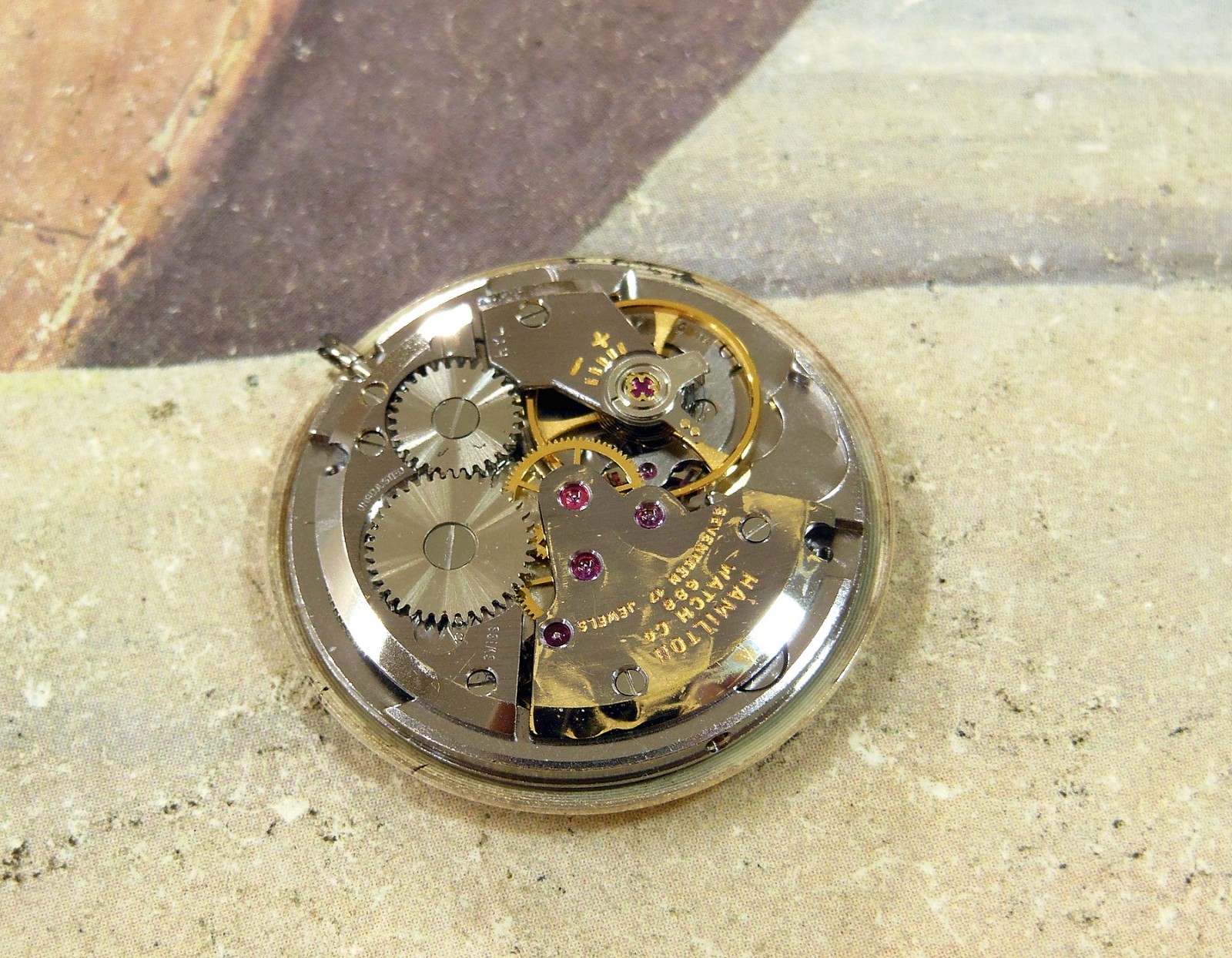 1960’s Vintage HAMILTON Manual Wind , Stunning Dial, Serviced with warranty