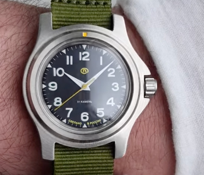 Vostok Komandirskie 18021V PILOT Watch Automatic USA Seller