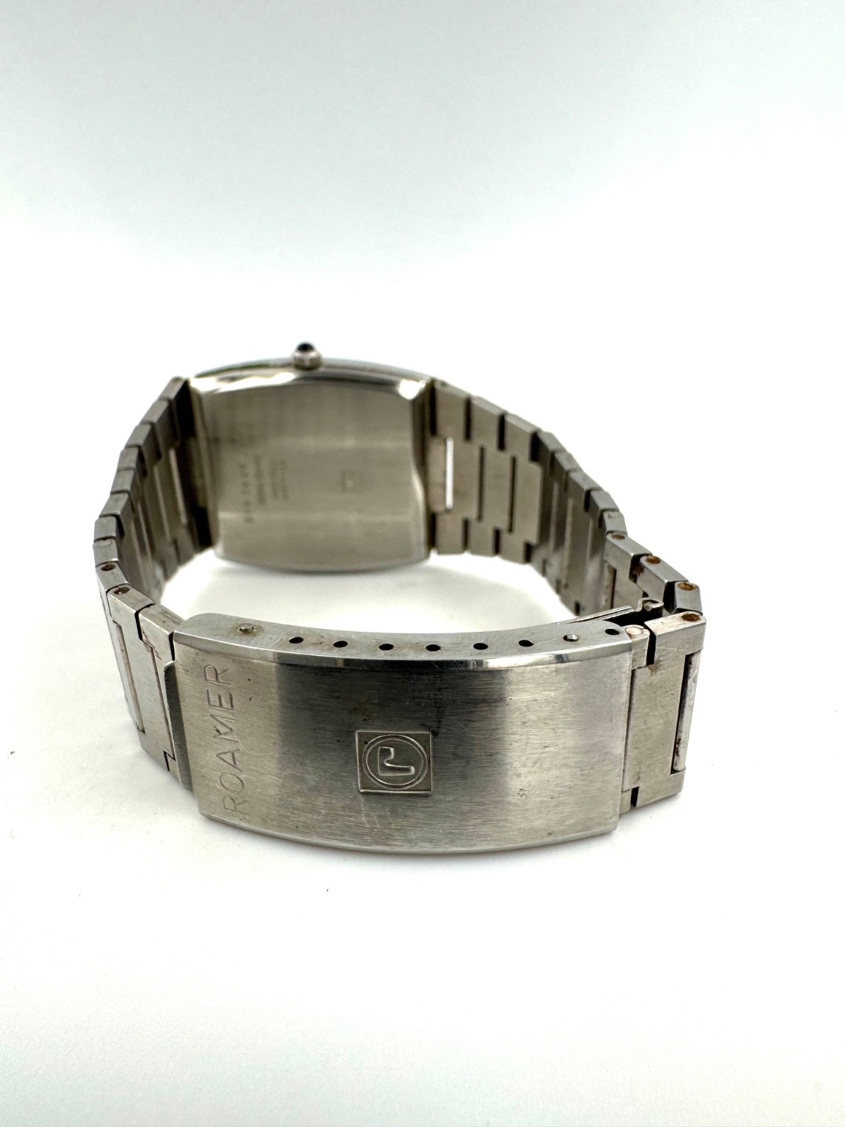 vintage roamer st moritz 30mm Men Quartz Watch New Battery working f3320