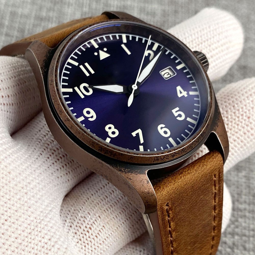 Tandorio Dive Automatic Men’s Watch NH35A PT5000 Waterproof Sapphire Glass 39mm