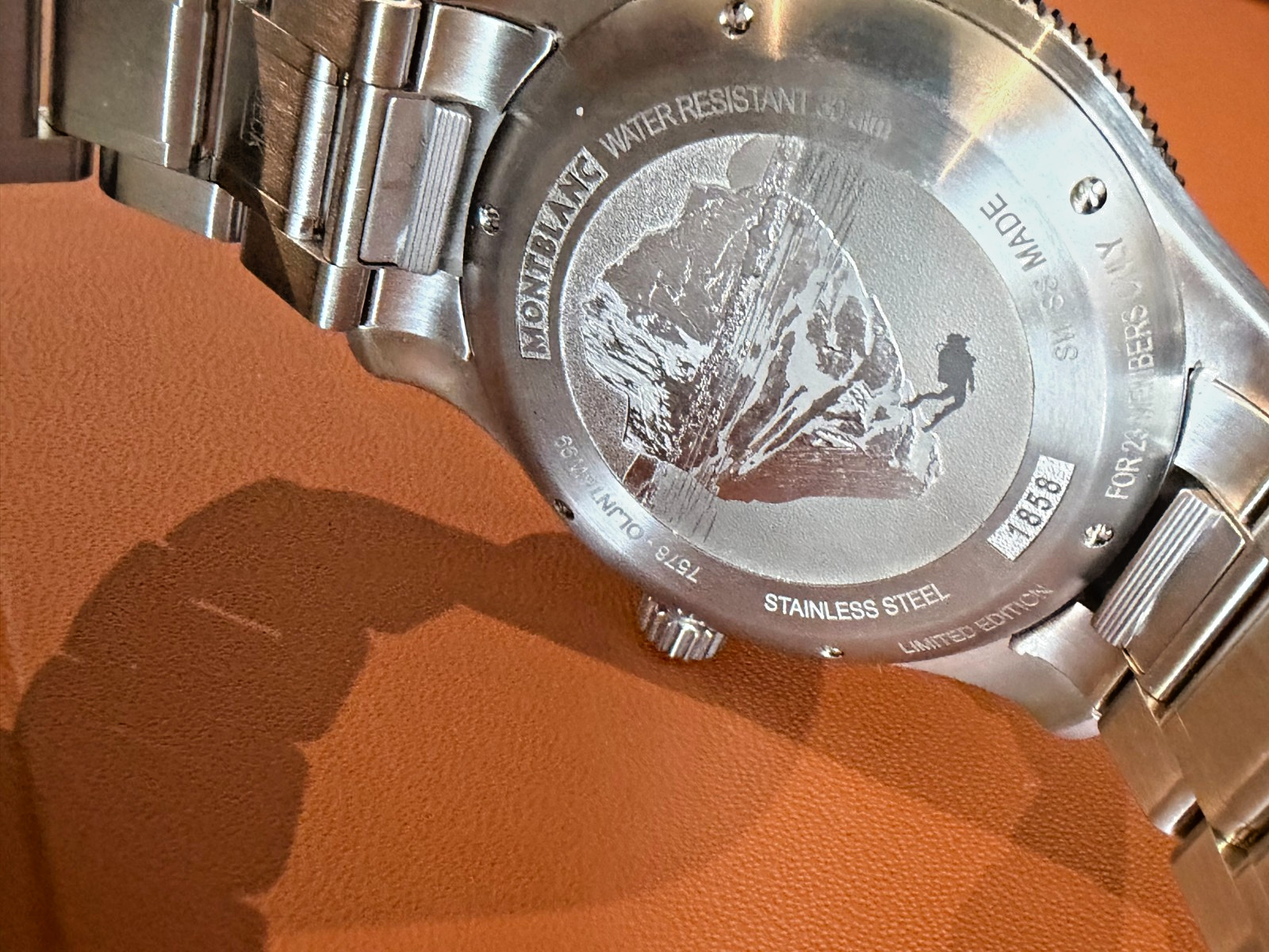 Montblanc 1858 Iced Sea Limited Edition FWC (1 of 23) Unworn Watch