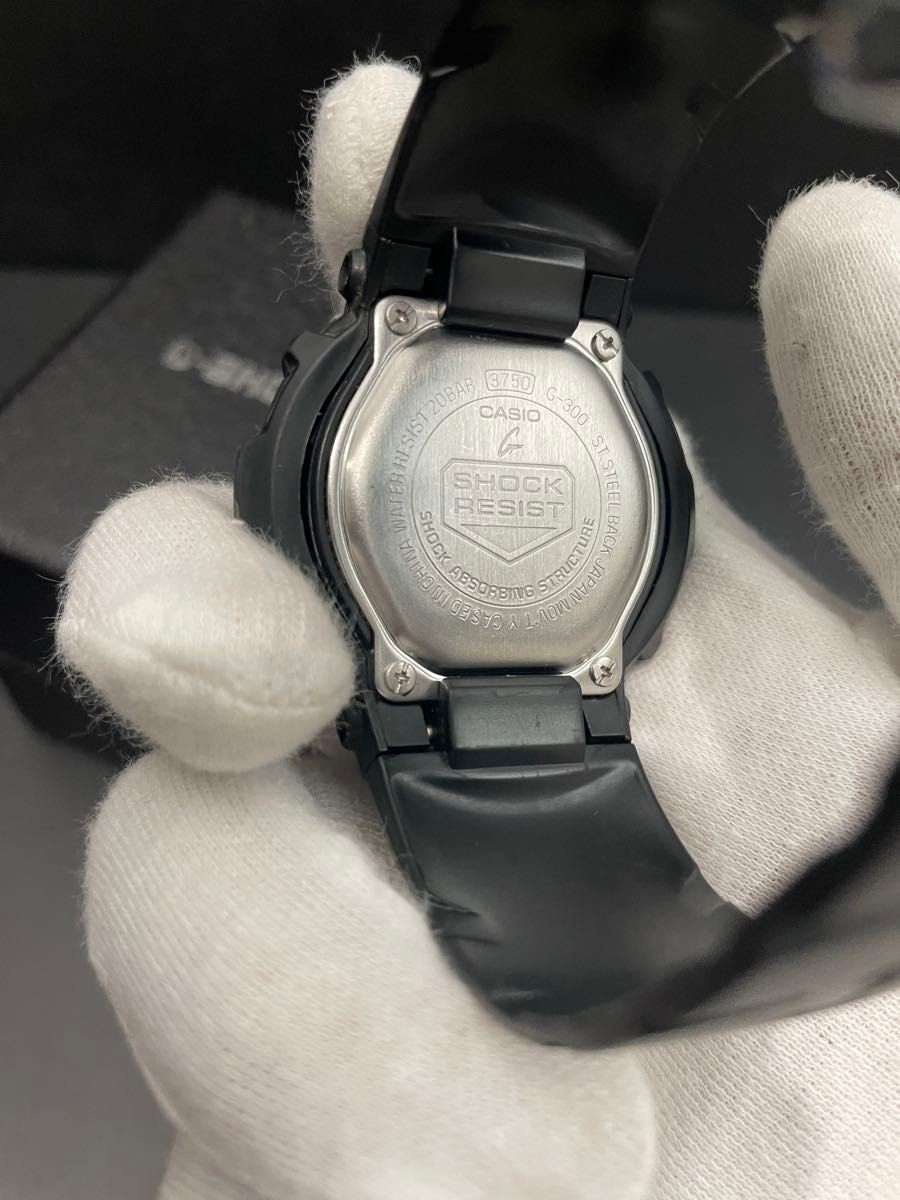 CASIO G-SHOCK G-300-3AJF G-SPIKE Digital Watch Black Used Japan