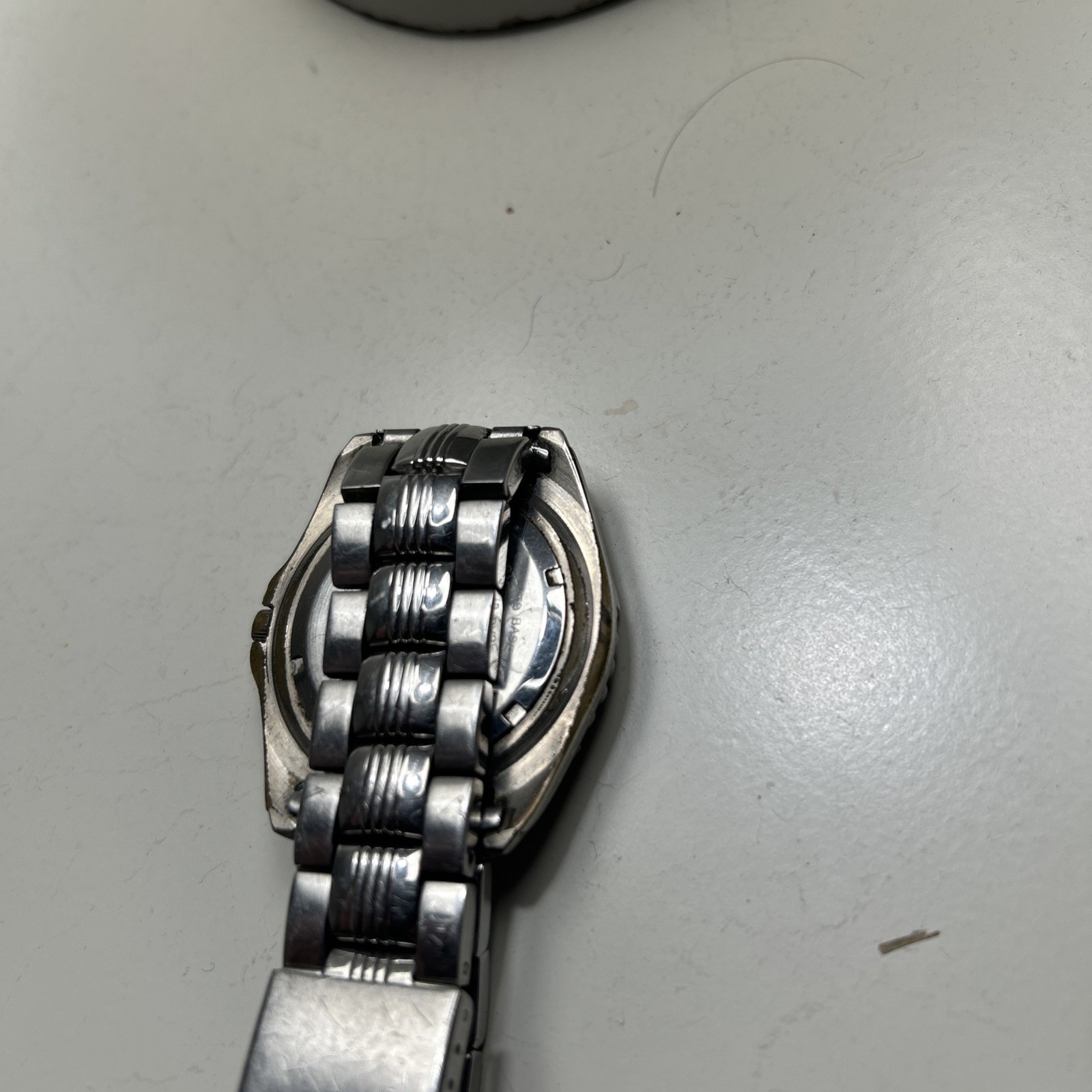 Bulova Caravelle chronograph date Dial Metal Bracelet Yellow dial