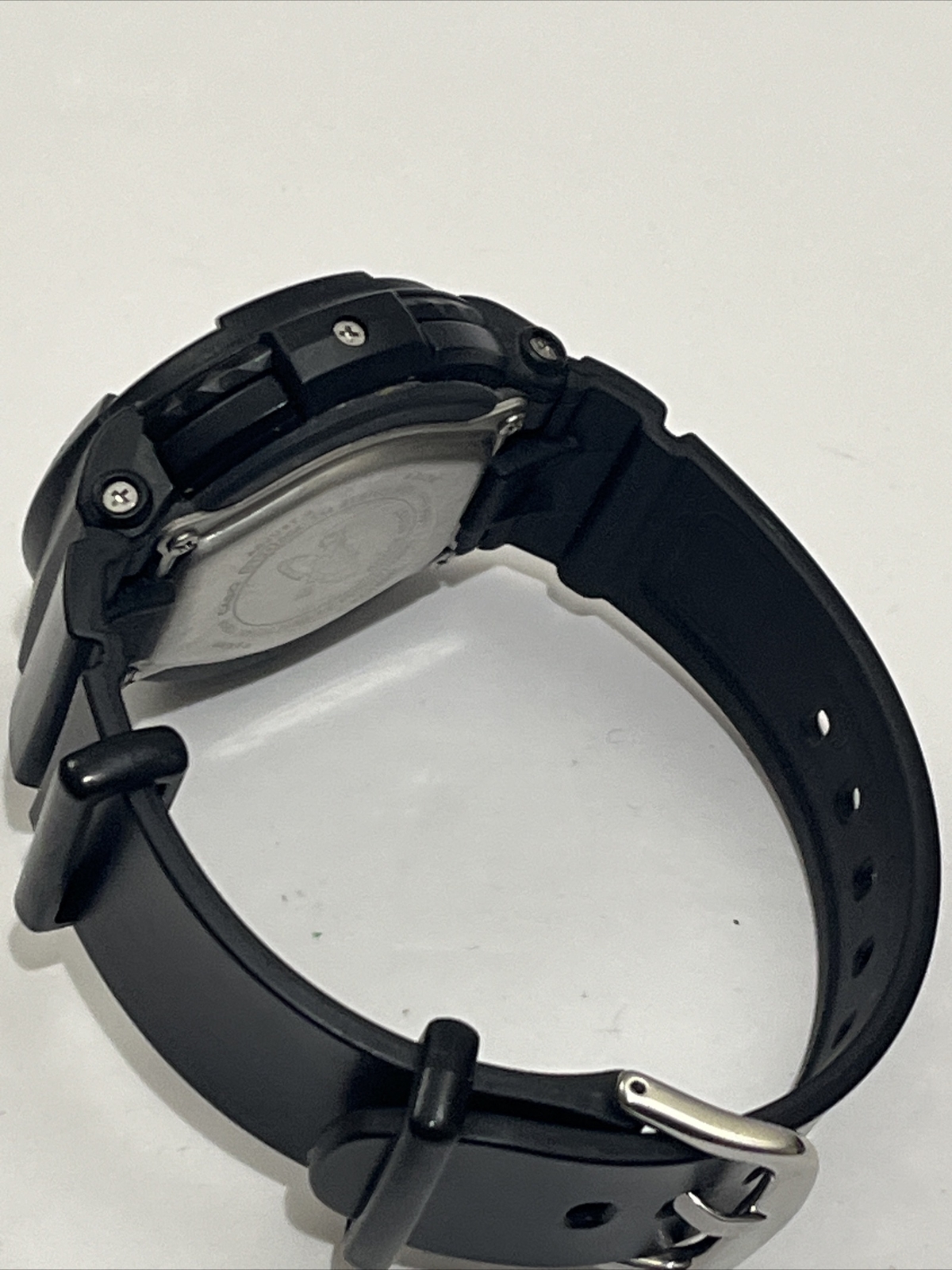 CASIO Baby-G 5194 BGA-134 Water Resist 10bar Stainbless Steel Black New Battery!