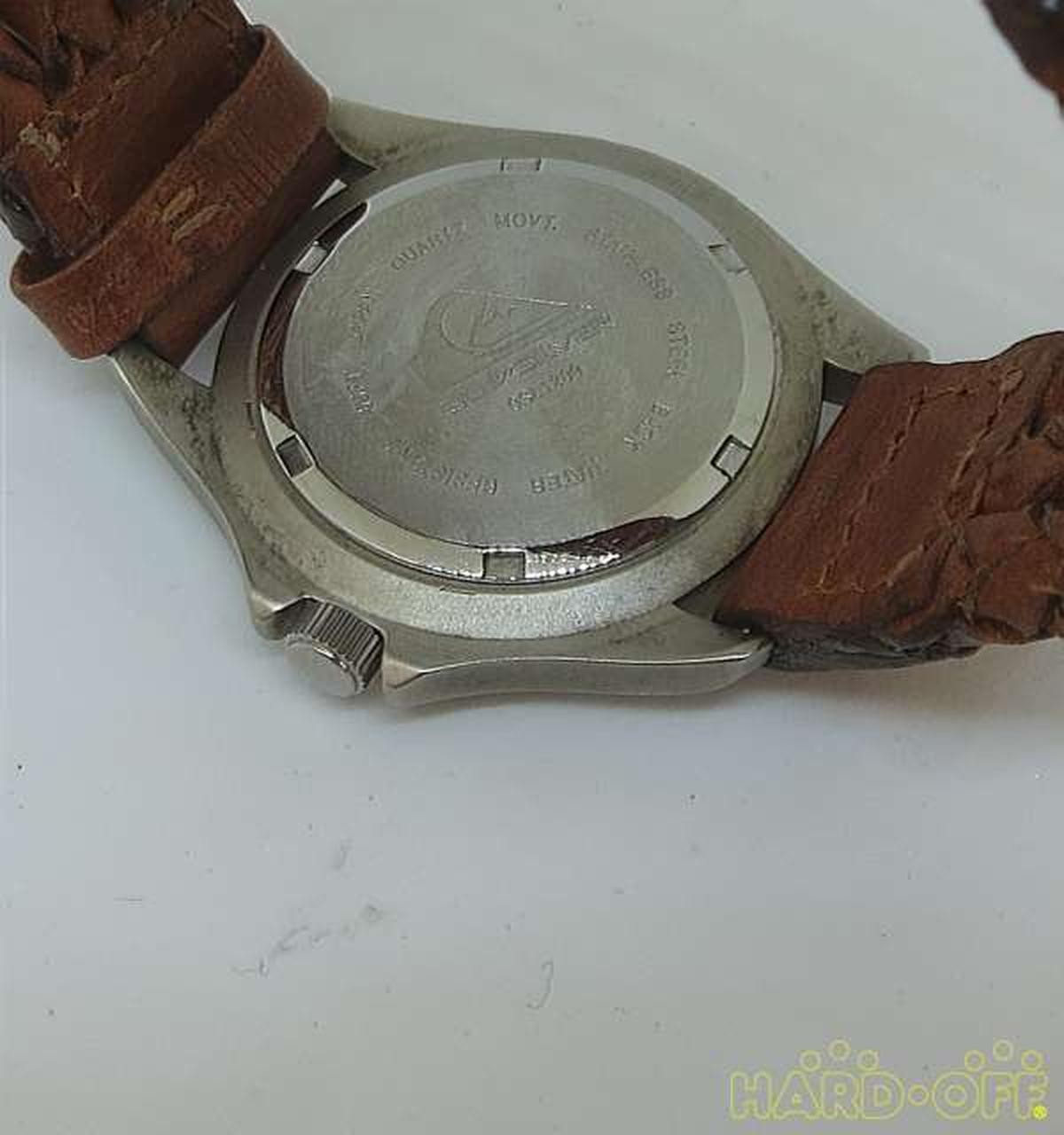 QUIK SILVER QSL1200 Quartz Analog Watch Authentic From Japan