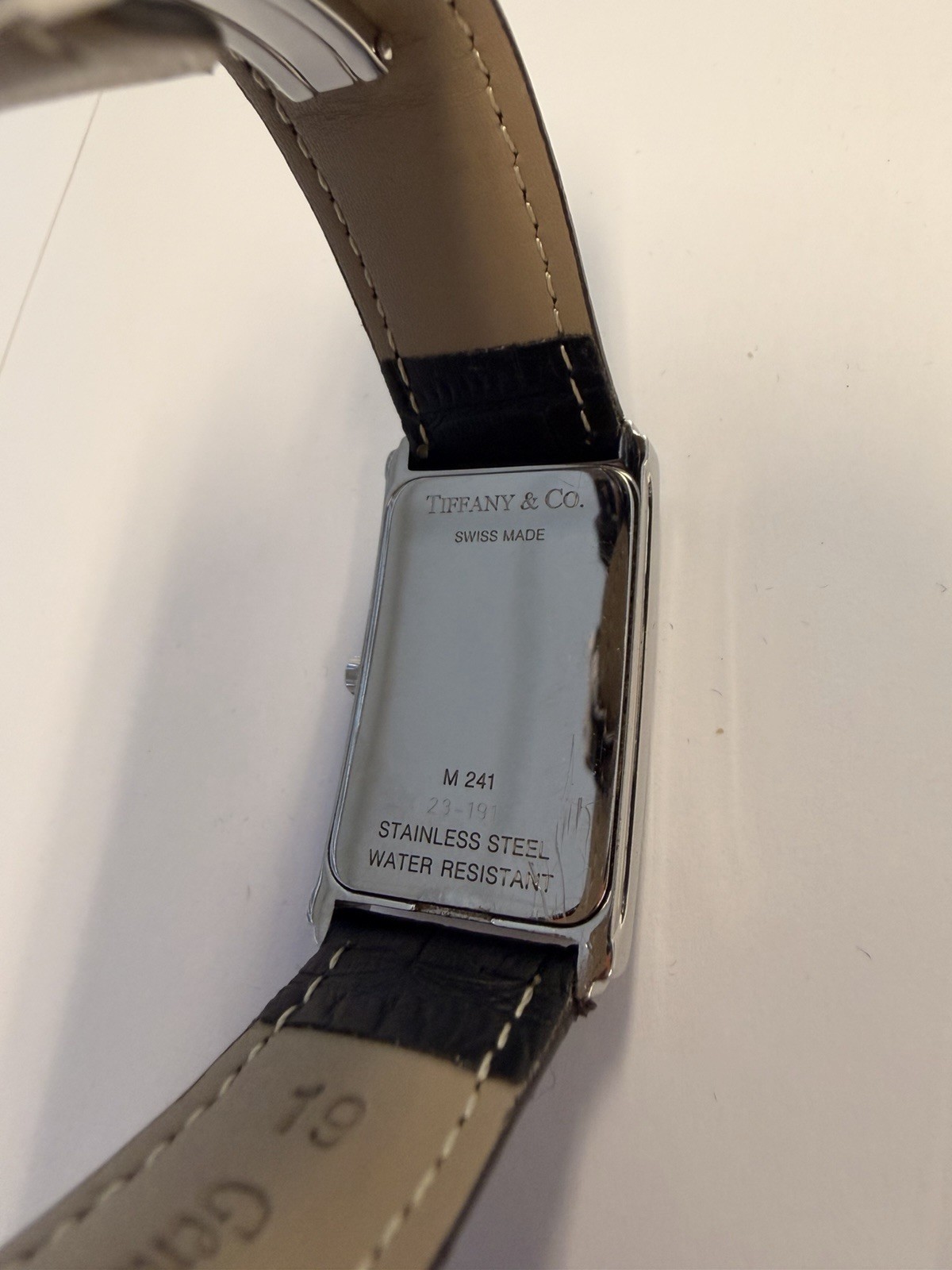 Tiffany & Co. M241 Classic Watch – Square Stainless Steel With Upgraded Clasp