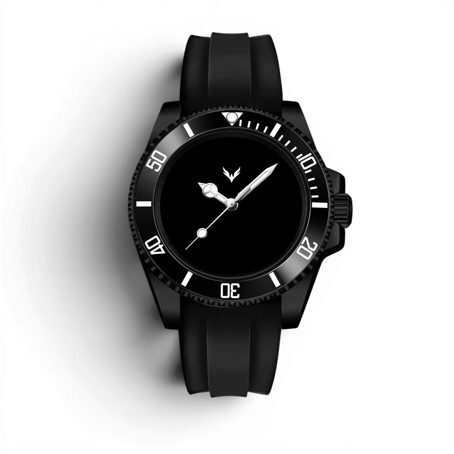 Fenice Subtrack Silente Automatic Black Void Watch 10 ATM Miyota