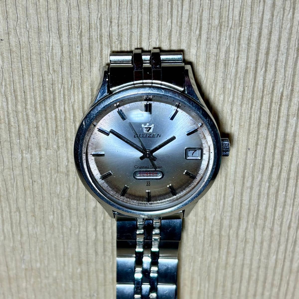 Rare item Citizen Crystal Seven 33 jewels automatic Citizen automatic ACSS51401Y