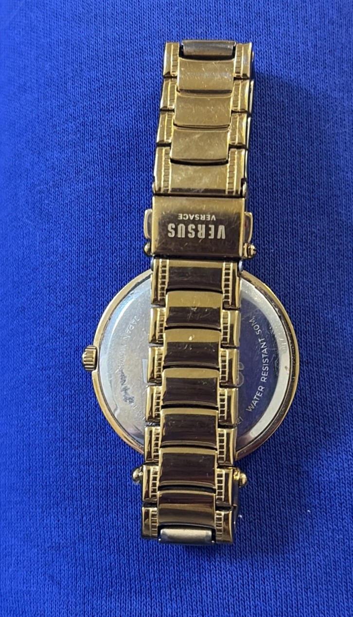 Versus Versace Moscona IP Yellow Gold Stainless Steel Women’s Watch