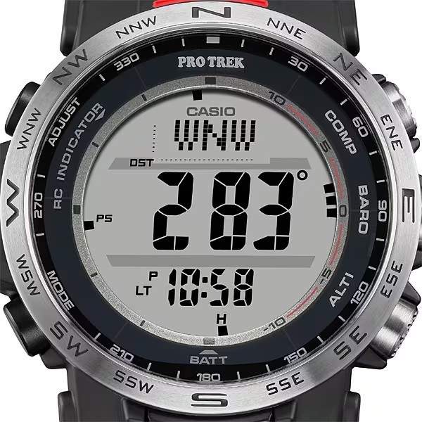 CASIO PROTREK PRW 35 1AJF solar radio compass barometer altitude temperature men