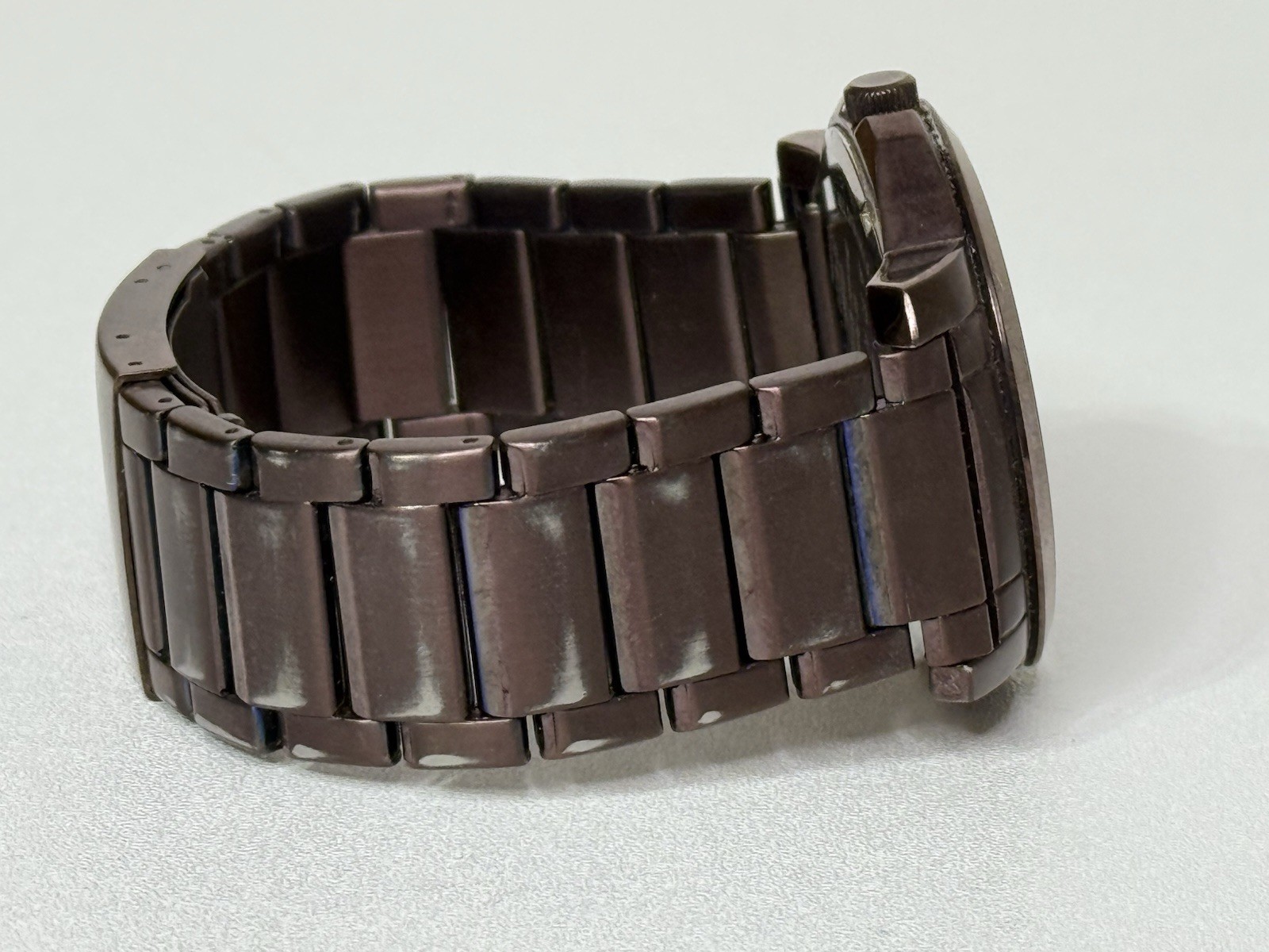 Fossil Men’s Arkitekt FS4329 Stainless Steel Water Resistant Bronze Tone Watch