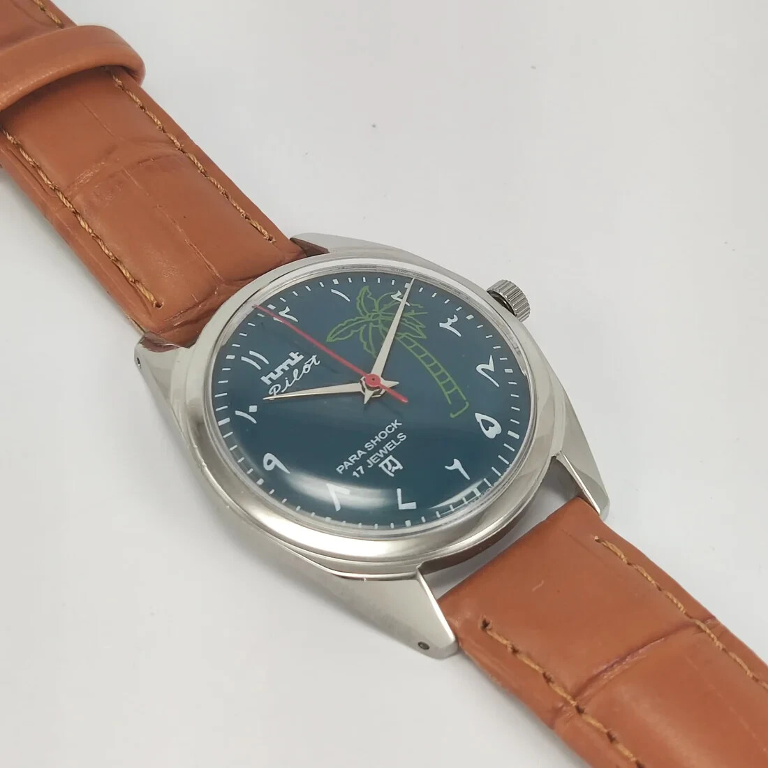 HMT Pilot Urdu/ Arabic Dial 17 Jewels Mechanical Hand winding Men’s Wrist Watch