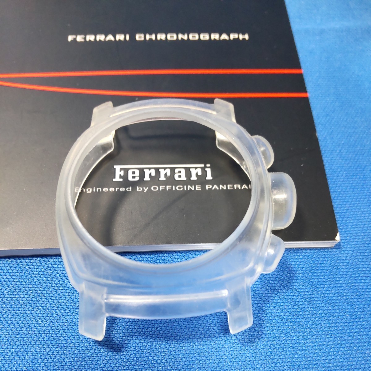 Officine Panerai Ferrari 40mm Case Bezel & Crown Guard From Japan