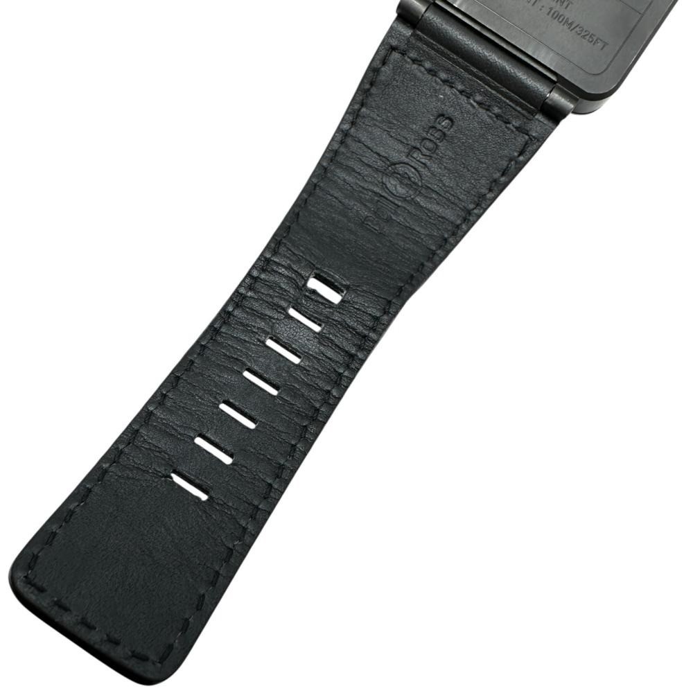 Bell Ross BR03-92 Phantom Black Automatic 42mm Date Leather Men’s Watch