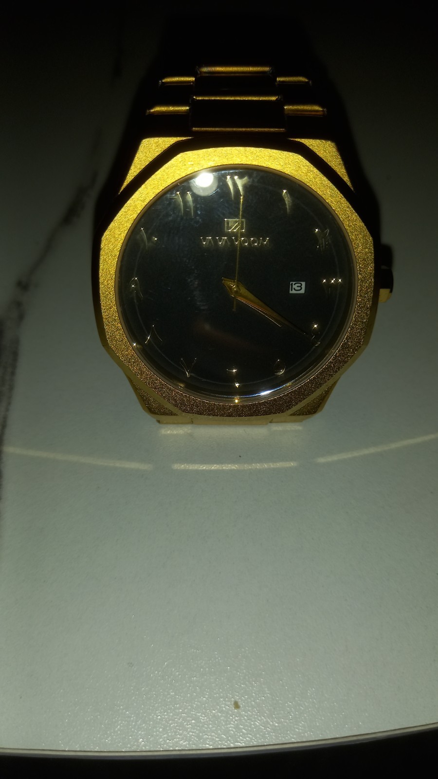 Premium Vava Voom Gold Edition – Stunning Watch with Arabic Indices – Timeless L