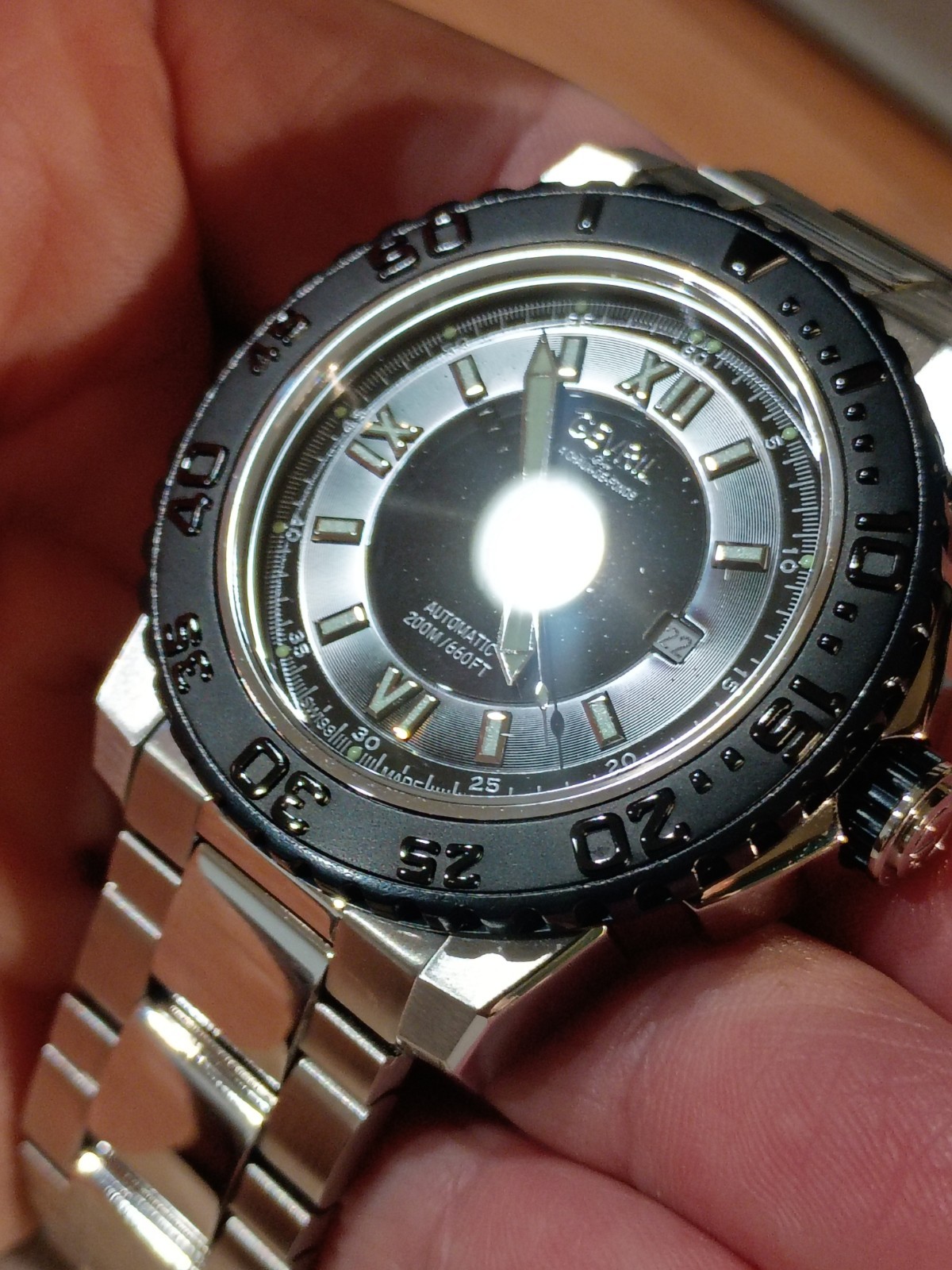 Gevril Sea Cloud 3124 Swiss Automatic Diver, Mint Condition!!!